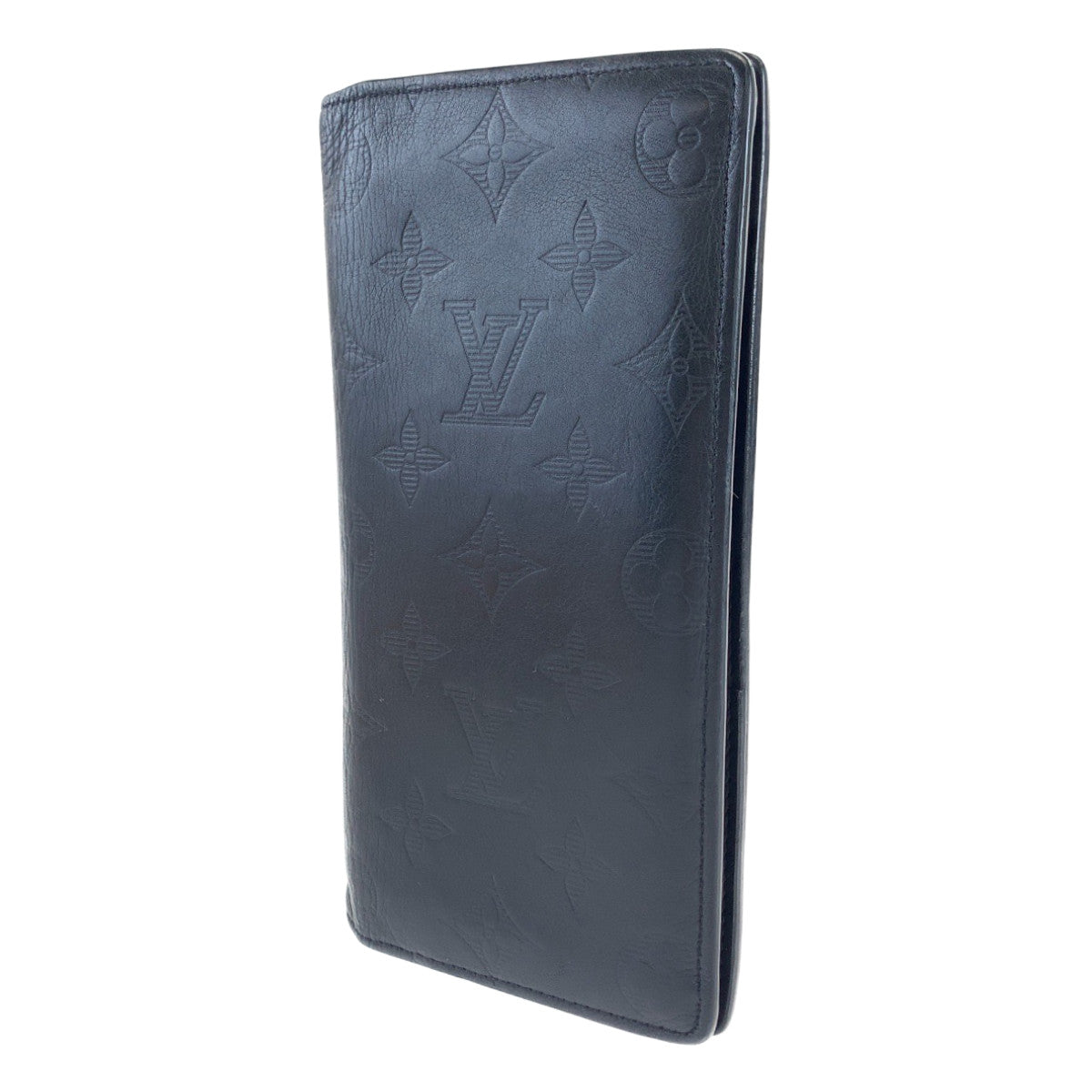B-067
LOUIS VUITTON ルイヴィトン モノグラム シャドウ ポルトフォイユ ブラザ ブラック レザー M62900 長財布 二つ折り長財布  メンズ