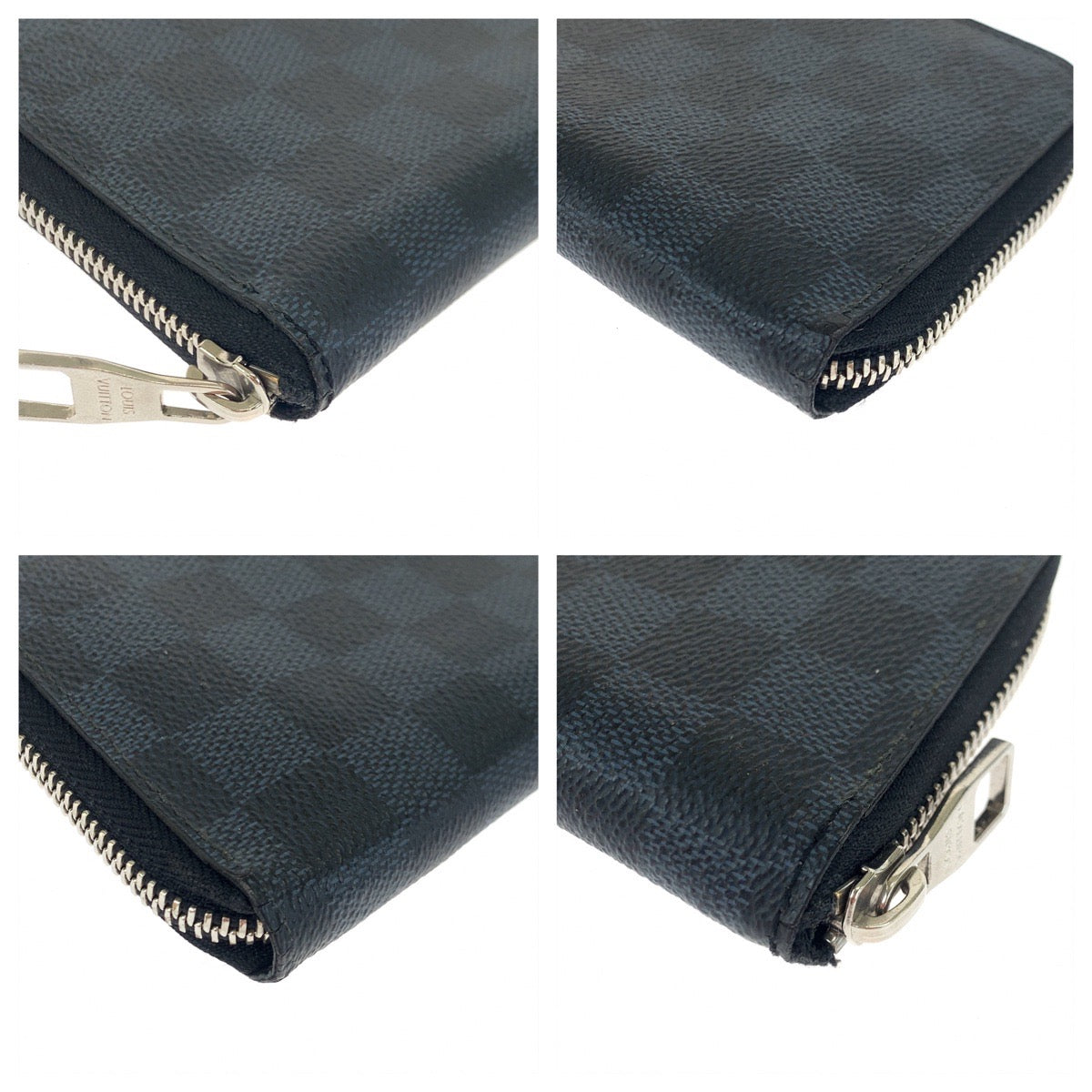 10028
LOUIS VUITTON ルイヴィトン ダミエコバルト ジッピーウォレット ヴェルティカル ネイビー グレー PVC N62240 長財布 ラウンドファスナー  メンズ