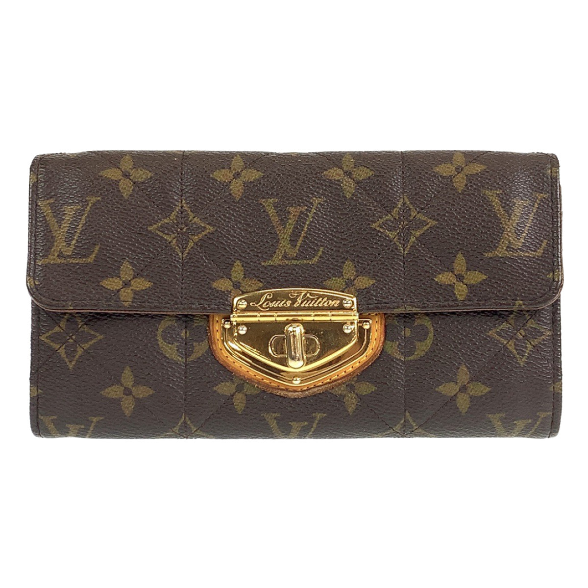 B-047
LOUIS VUITTON ルイヴィトン モノグラム エトワール ポルトフォイユ サラ ブラウン 茶 ゴールド金具 レザー / メタル M66556 長財布  レディース
