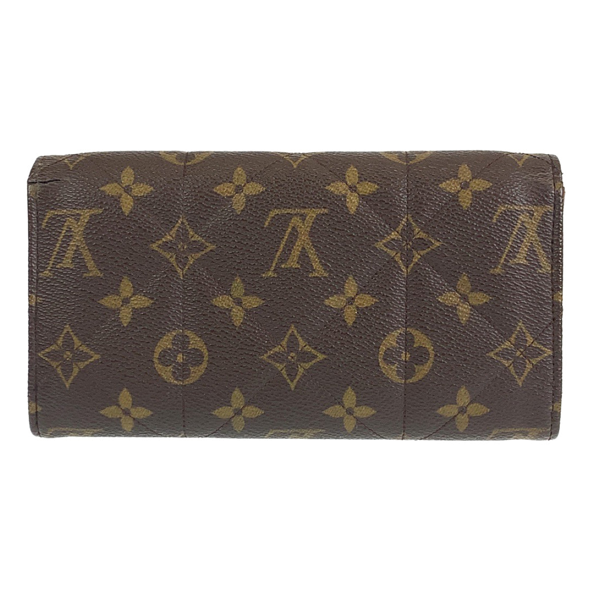 B-047
LOUIS VUITTON ルイヴィトン モノグラム エトワール ポルトフォイユ サラ ブラウン 茶 ゴールド金具 レザー / メタル M66556 長財布  レディース