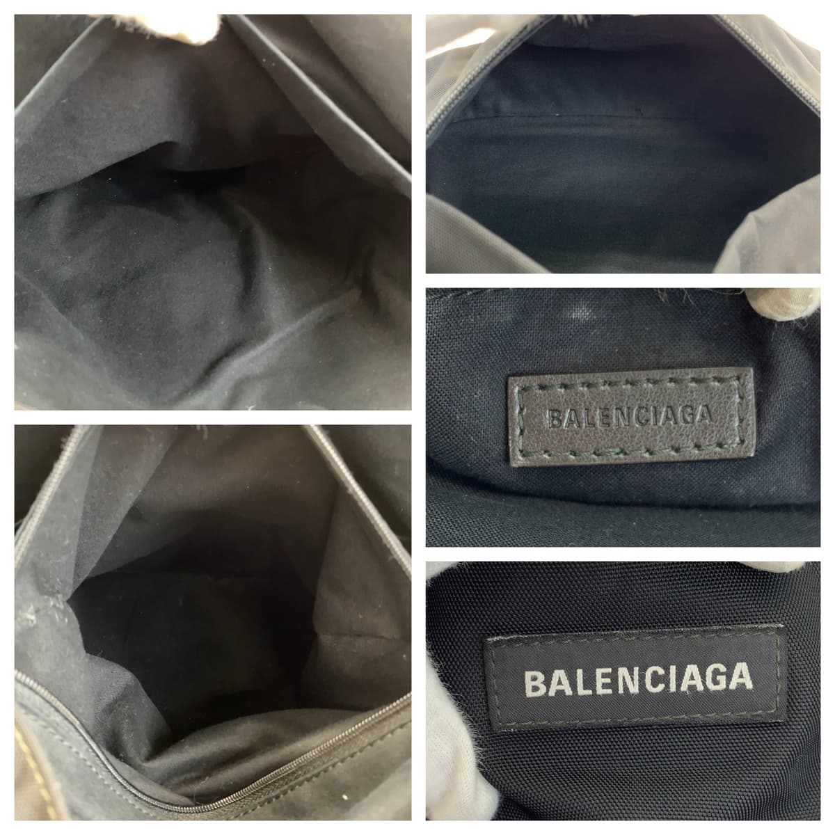 H-00251
BALENCIAGA バレンシアガ エクスプローラー ブラック 黒 ナイロン リュック バックパック  メンズ