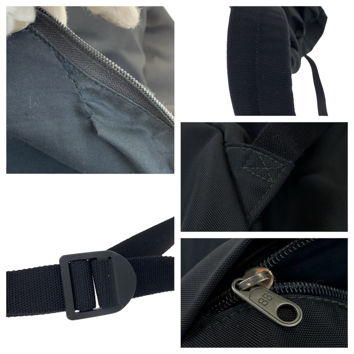 H-00251
BALENCIAGA バレンシアガ エクスプローラー ブラック 黒 ナイロン リュック バックパック  メンズ