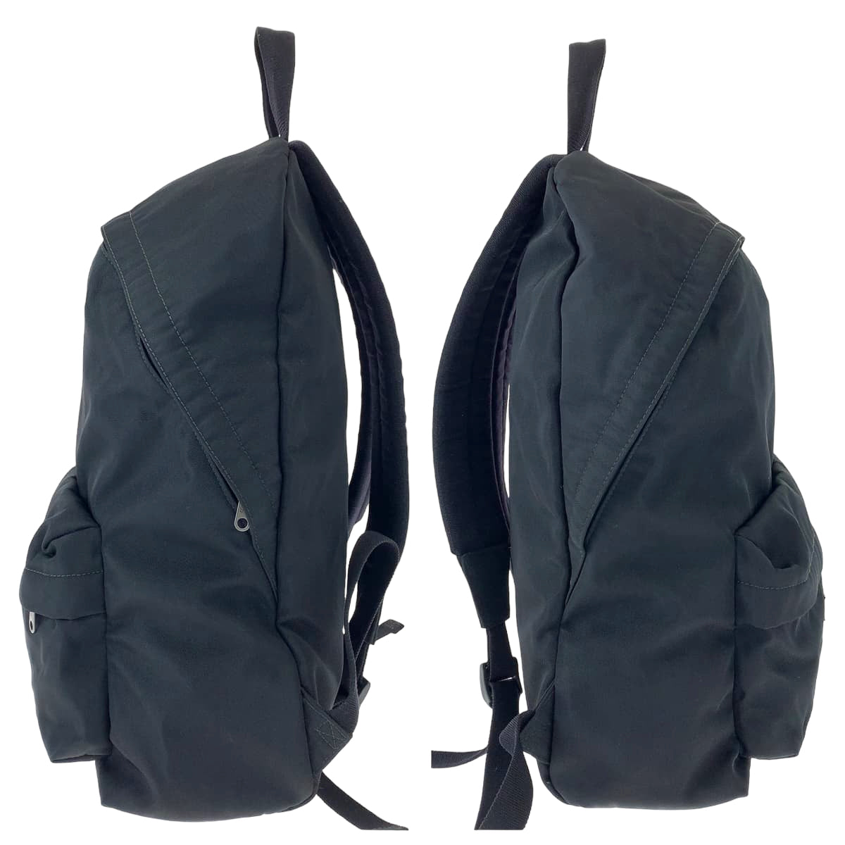 H-00251
BALENCIAGA バレンシアガ エクスプローラー ブラック 黒 ナイロン リュック バックパック  メンズ