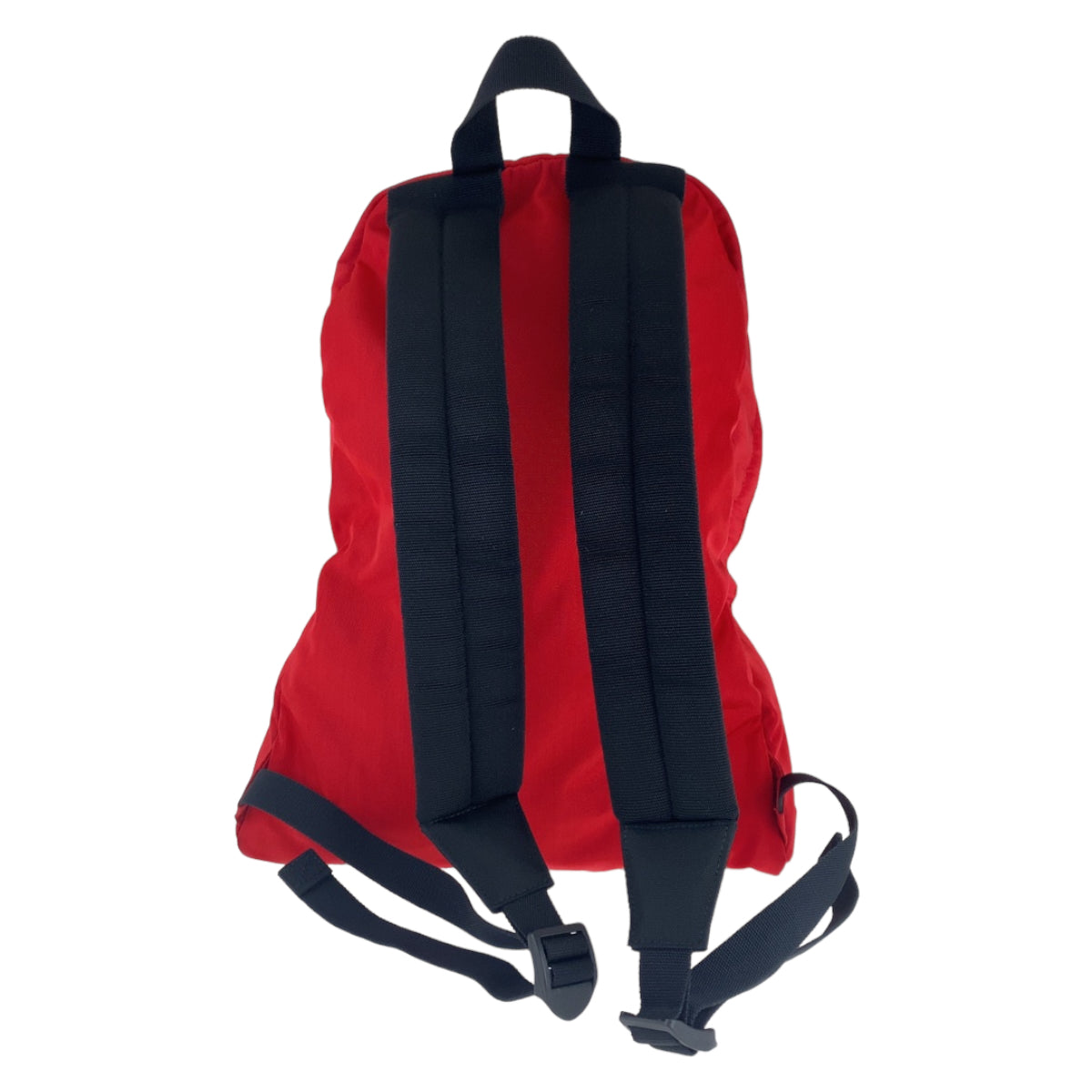 10069
 BALENCIAGA Explorer Red Black Nylon 503221 Backpack Rucksack Men's