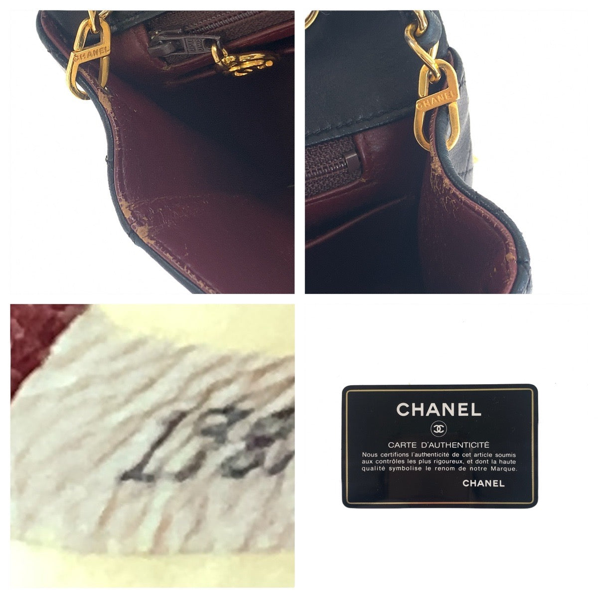 17949
CHANEL シャネル ヴィンテージ マトラッセ ココマーク ターンロック シングルフラップ ブラック 黒 ゴールド金具 ラムスキン 斜め掛け チェーンショルダーバッグ ポシェット レディース AB280