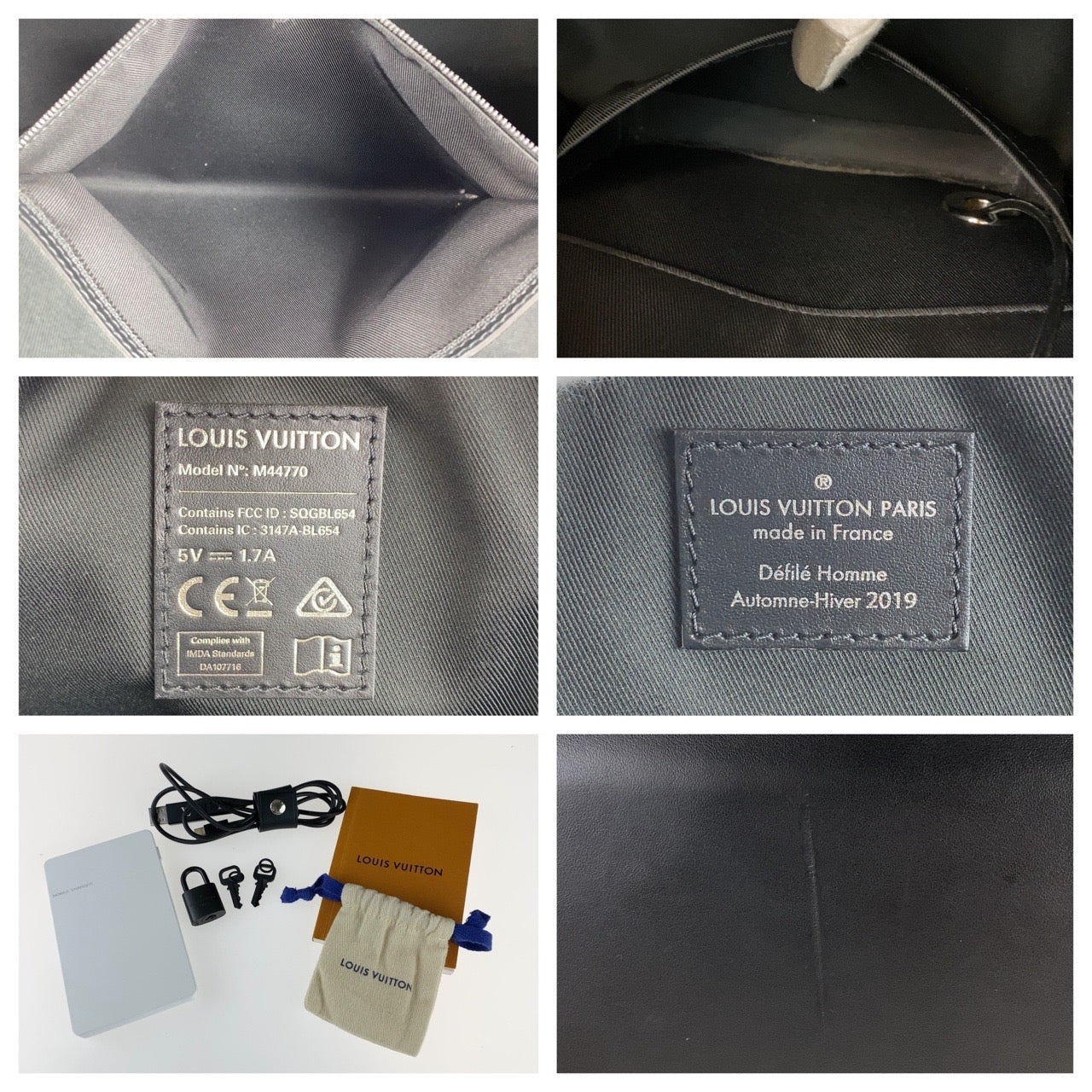 10081
LOUIS VUITTON ルイヴィトン モノグラム ライトアップ キーポル バンドリエール50 男女兼用 ブラック 黒 マルチカラー キャンバス / レザー M44770 ボストンバッグ ショルダーバッグ メンズ A1980