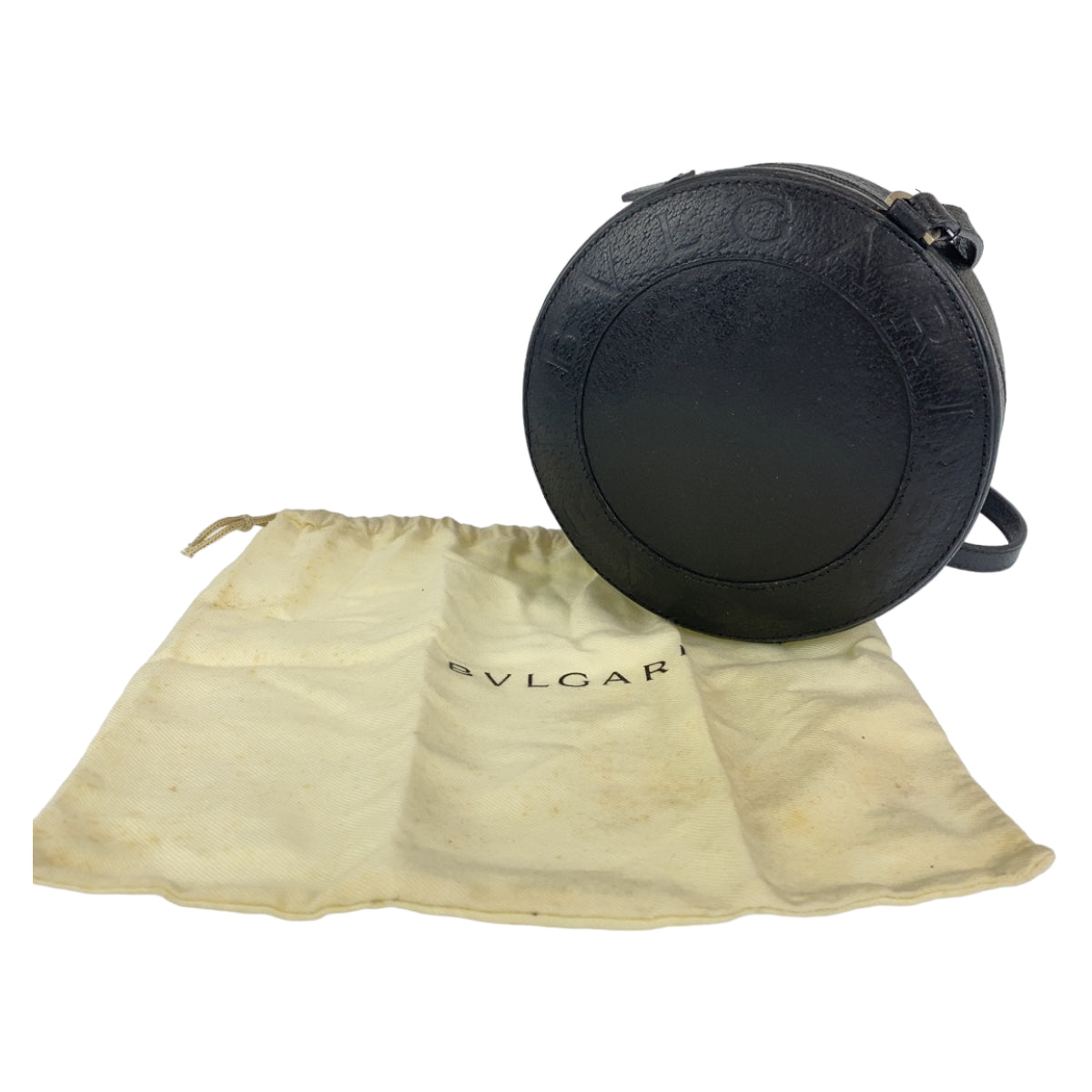 B-138
BVLGARI ブルガリ B-ZERO1 ヨーヨー ブラック 黒 シルバー金具 レザー ショルダーバッグ 斜め掛けバッグ  レディース