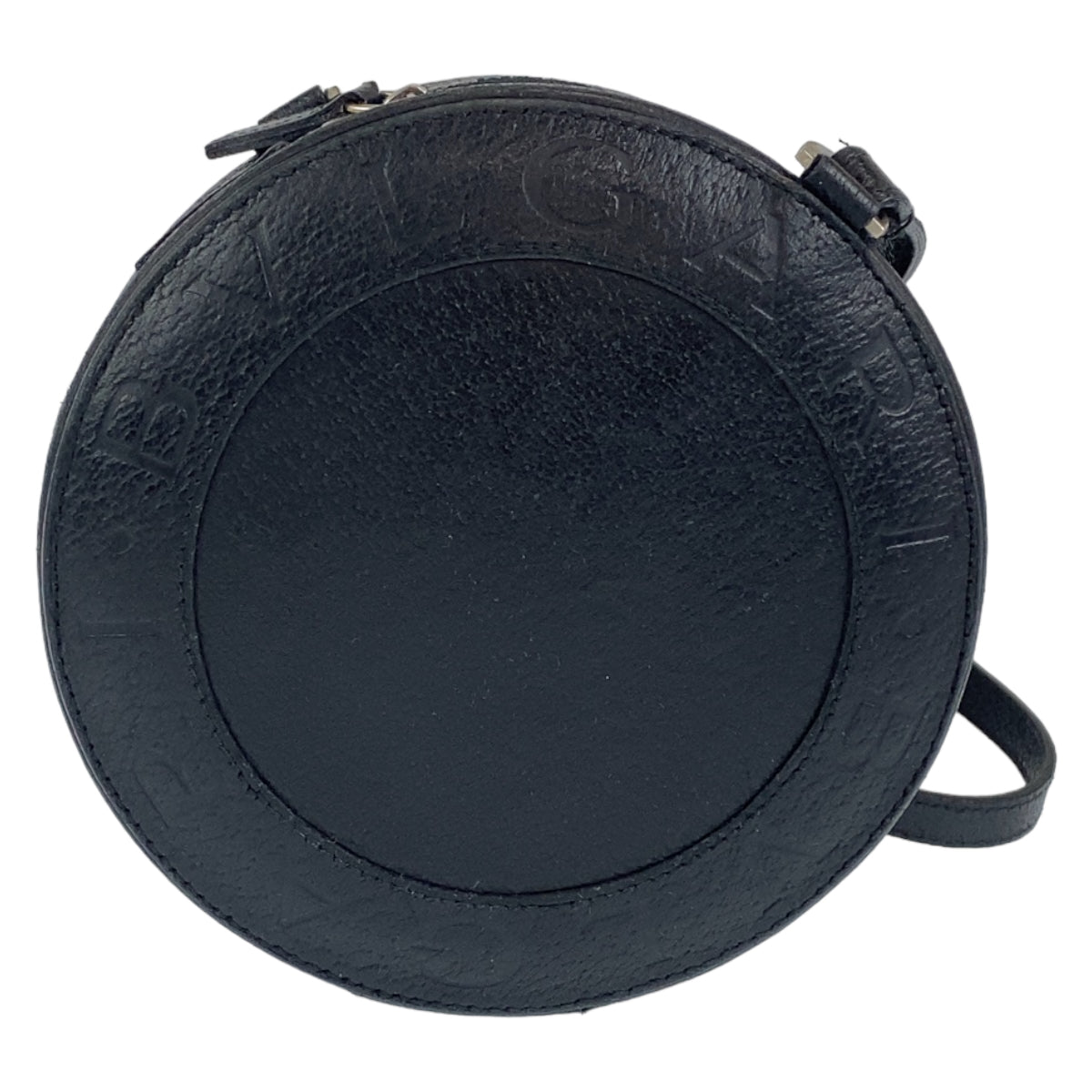 B-138
BVLGARI ブルガリ B-ZERO1 ヨーヨー ブラック 黒 シルバー金具 レザー ショルダーバッグ 斜め掛けバッグ  レディース