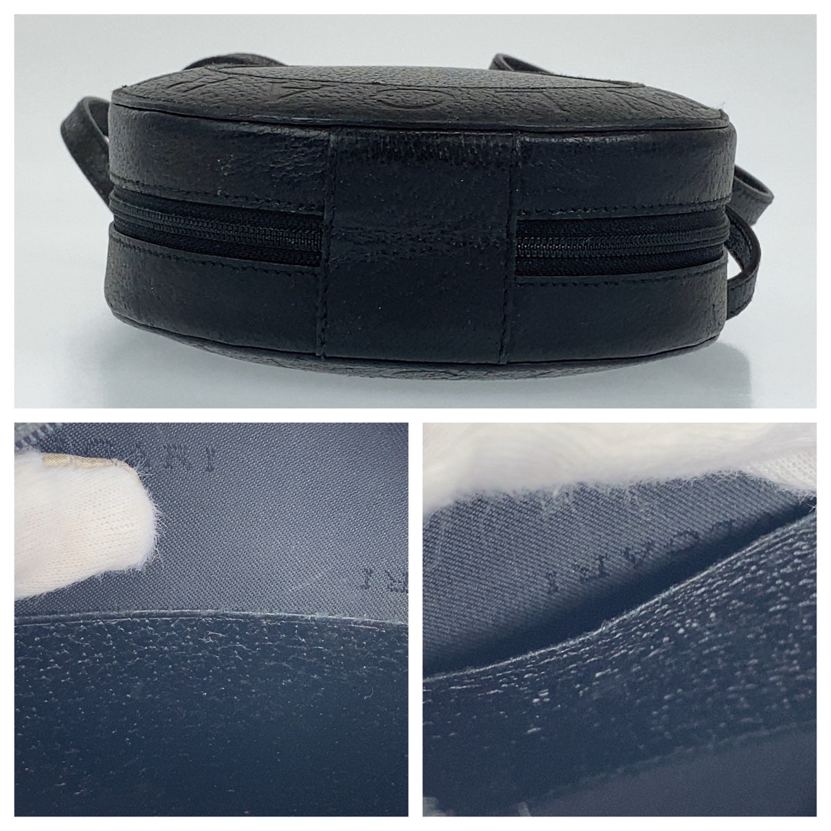 B-138
BVLGARI ブルガリ B-ZERO1 ヨーヨー ブラック 黒 シルバー金具 レザー ショルダーバッグ 斜め掛けバッグ  レディース