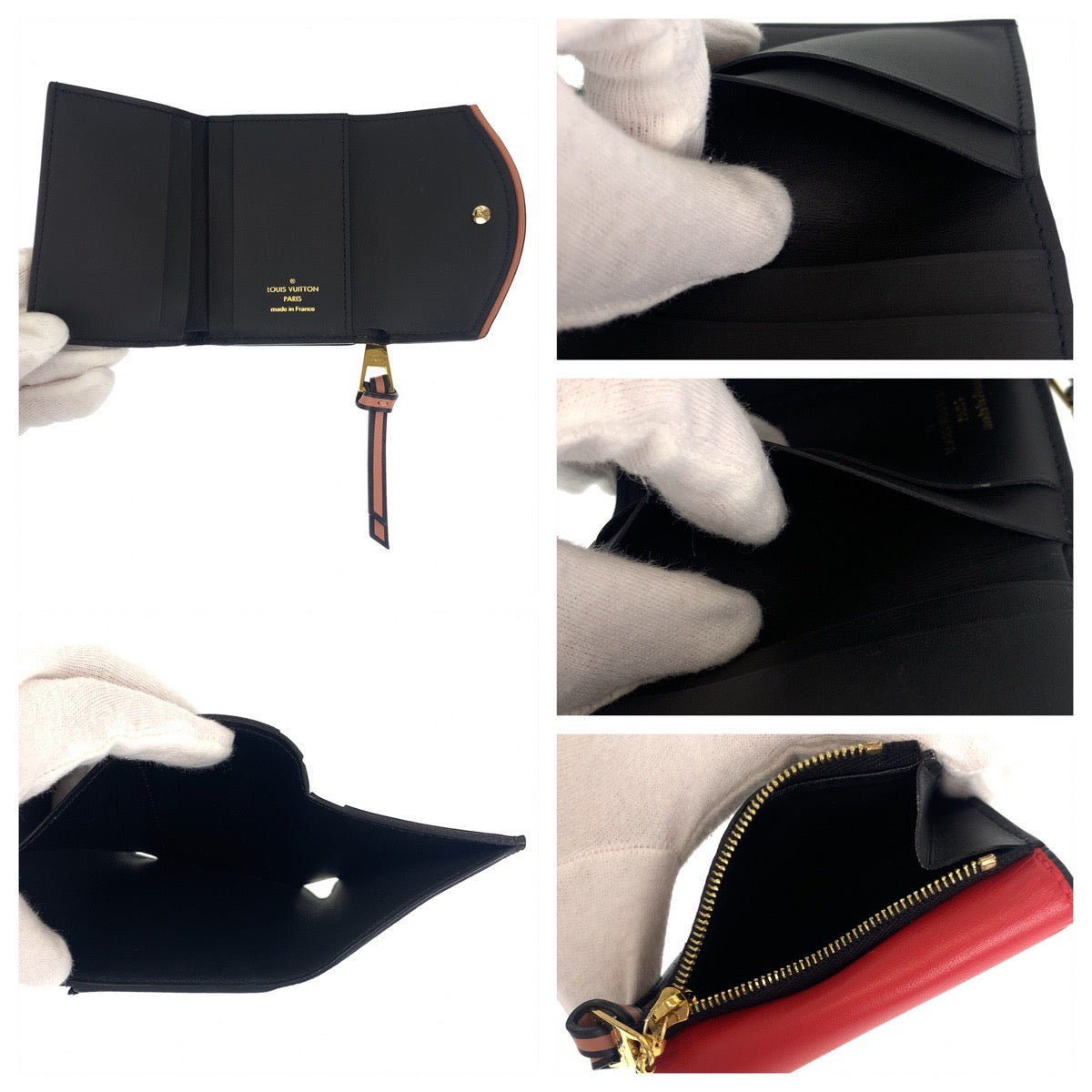 H-00084
LOUIS VUITTON ルイヴィトン モノグラム ポルトフォイユ・チュイルリーコンパクト ブラウン レッド 赤 PVC M63904 三つ折り財布 折財布 コンパクトウォレット  レディース