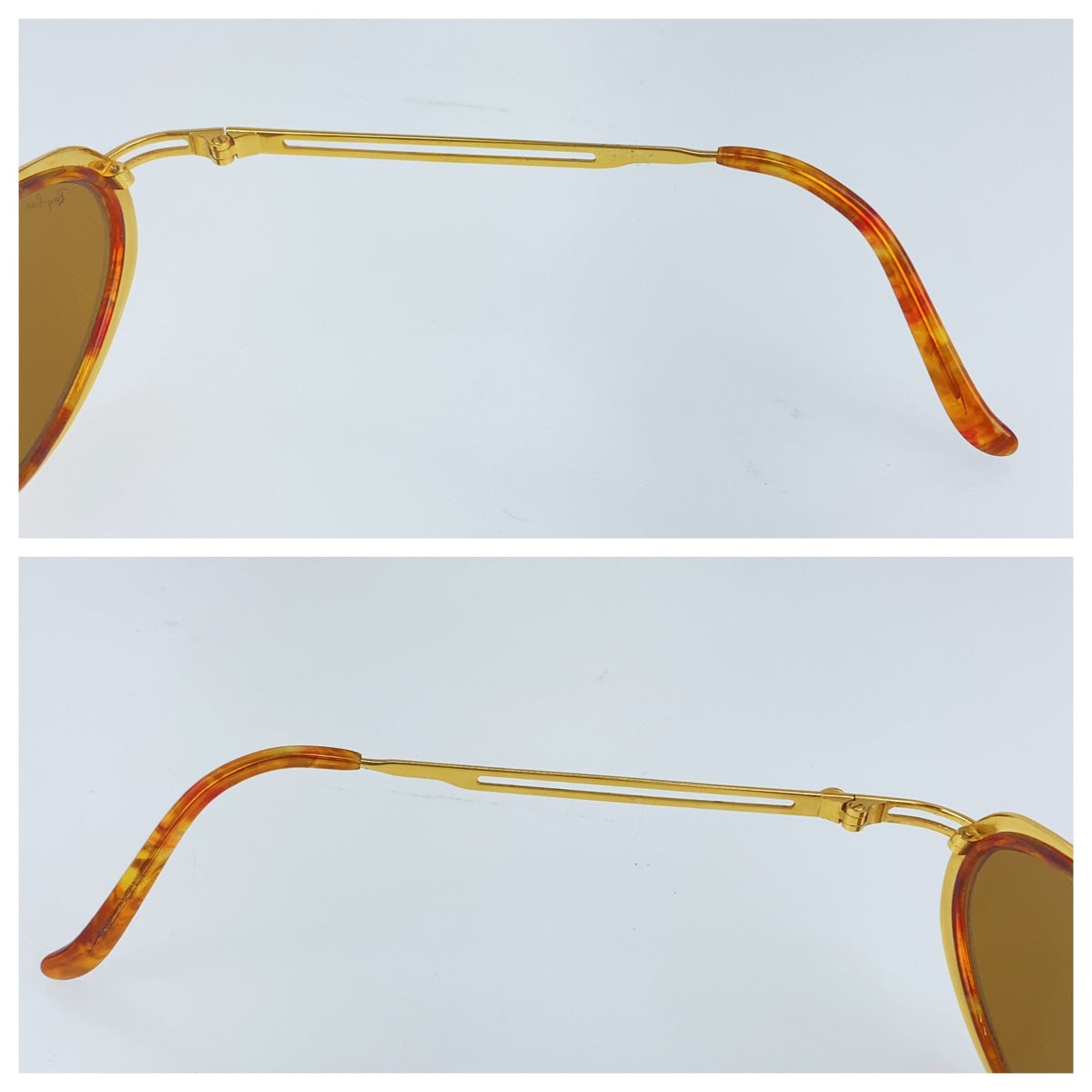12681
Ray-Ban レイバン ヴィンテージ B＆L ゴールド 金 ゴールド金具 メタル / プラスチック OOAH M2797 サングラス メガネ オーバル  メンズ