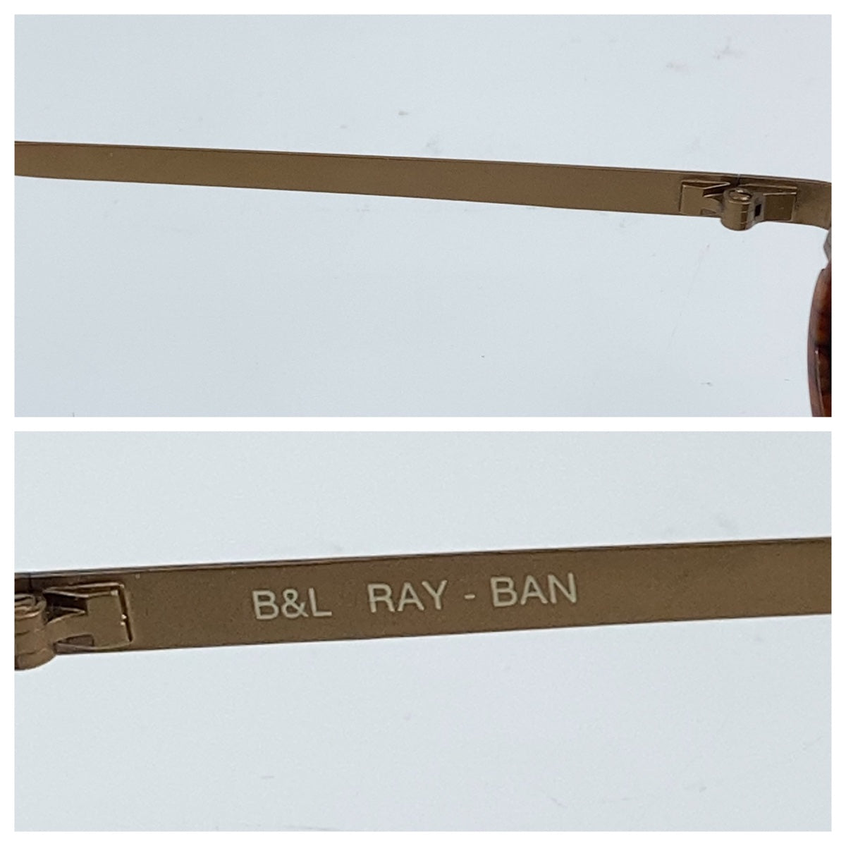 C-121
Ray-Ban レイバン ヴィンテージ B＆L ブラウン 茶色 グリーン 緑 メタル W2814 サングラス 度なし ユニセックス オーバル  メンズ