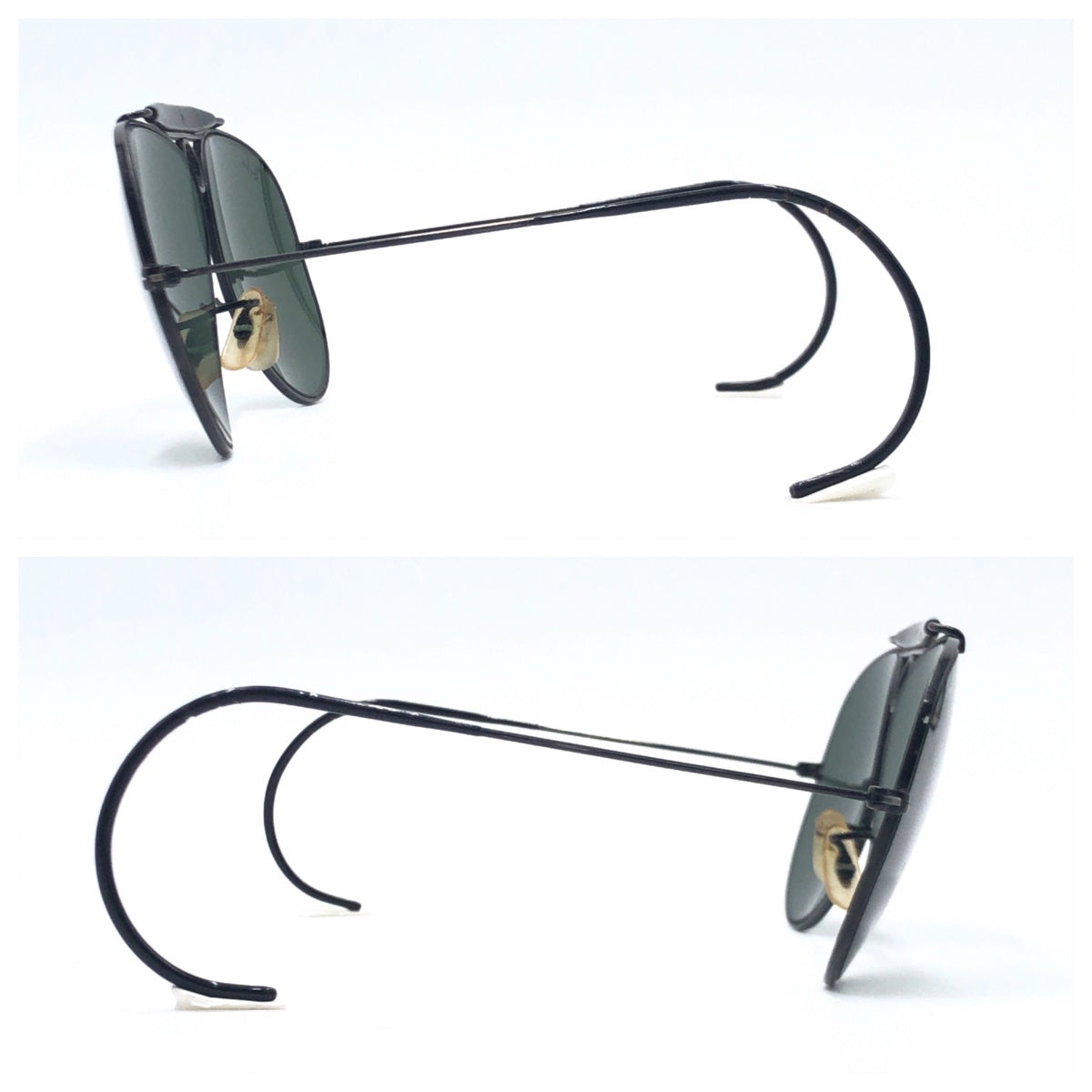 C-119
Ray-Ban レイバン B&L ボシュロム シューター ブラック 黒 メタル サングラス ティアドロップ  メンズ