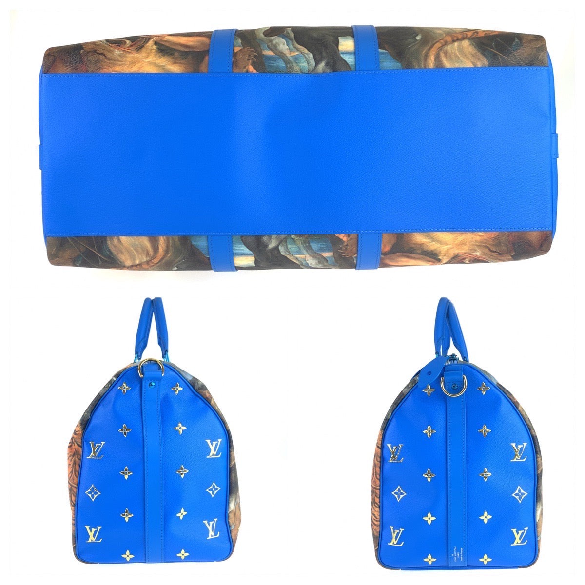 10112
LOUIS VUITTON ルイヴィトン マスターズコレクション ジェフクーンズ ルーベンス キーポル バンドリエール50 男女兼用 マルチカラー PVC M43344 ボストンバッグ 斜め掛け ショルダーバッグ  メンズ N590