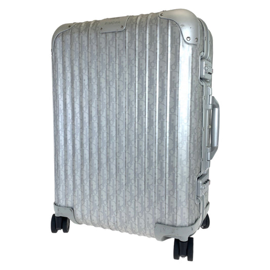 12679
Dior ディオール DIOR×RIMOWA コラボ オブリーク キャビン トロッター 男女兼用 シルバー 銀 アルミ 1DRTR002YWZ キャリーバッグ スーツケース キャリーケース  メンズ ABP300