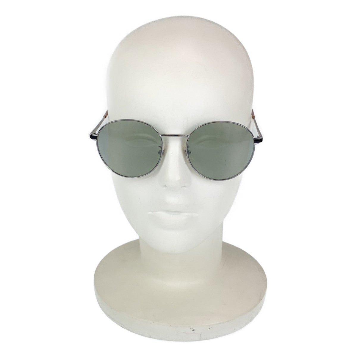 B-141
GUCCI グッチ アジアンフィット シルバー 銀 ブラウン 茶 プラスチック GG0574SK 002 55□20-150 サングラス メガネ 度なし ラウンド  メンズ