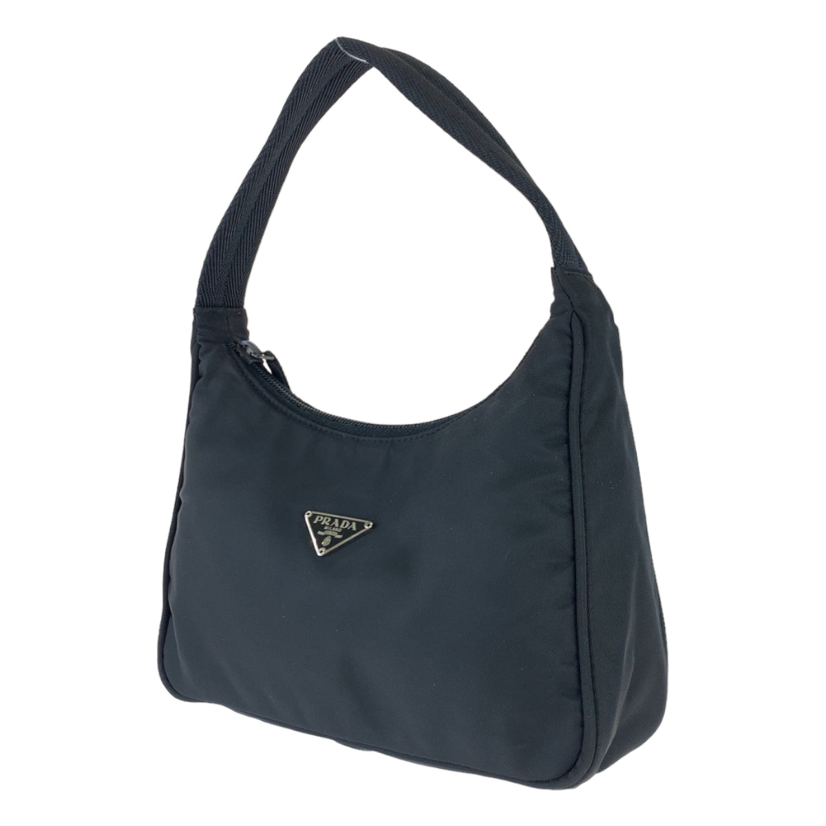 B-107
PRADA プラダ テスート ブラック 黒 ナイロン ポーチ アクセサリーポーチ ショルダーバッグ  レディース