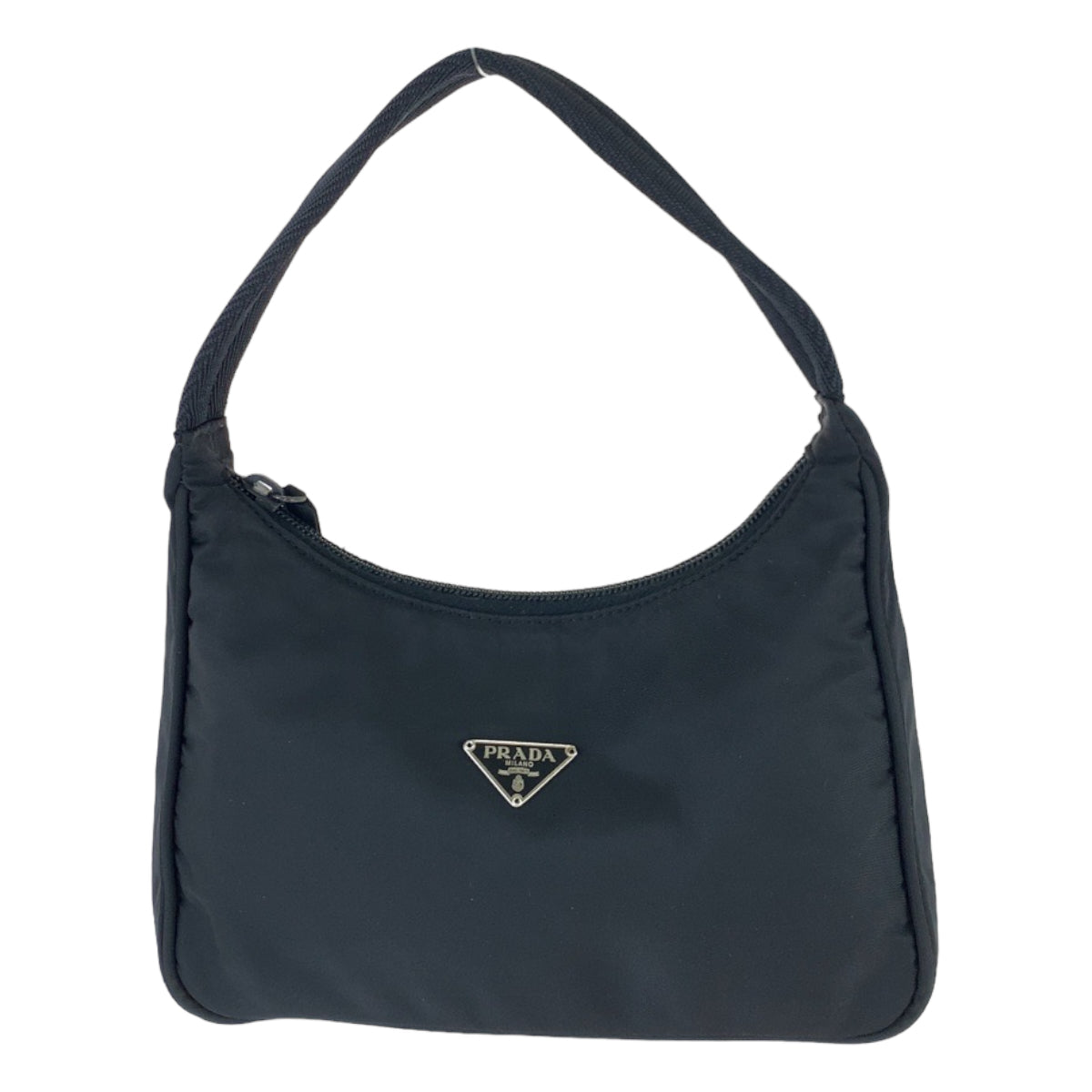 B-107
PRADA プラダ テスート ブラック 黒 ナイロン ポーチ アクセサリーポーチ ショルダーバッグ  レディース