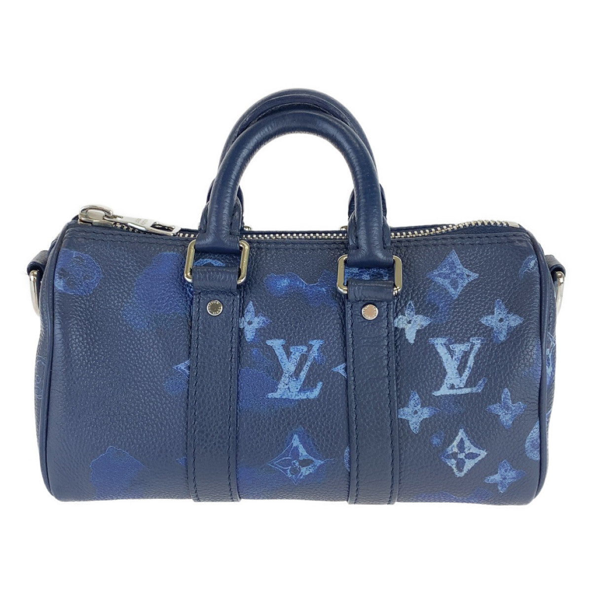 A-133
LOUIS VUITTON ルイヴィトン モノグラム キーポルXS ネイビー 紺 シルバー金具 モノグラムキャンバス M57844 ショルダーバッグ ハンドバッグ 2WAYバッグ  レディース
