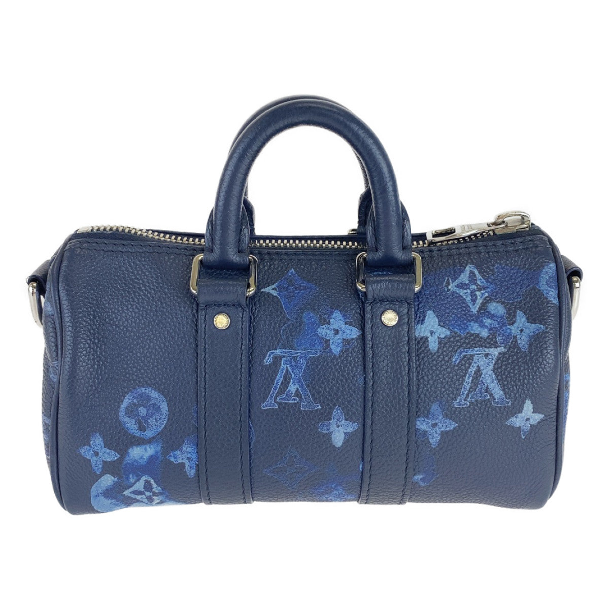 A-133
LOUIS VUITTON ルイヴィトン モノグラム キーポルXS ネイビー 紺 シルバー金具 モノグラムキャンバス M57844 ショルダーバッグ ハンドバッグ 2WAYバッグ  レディース