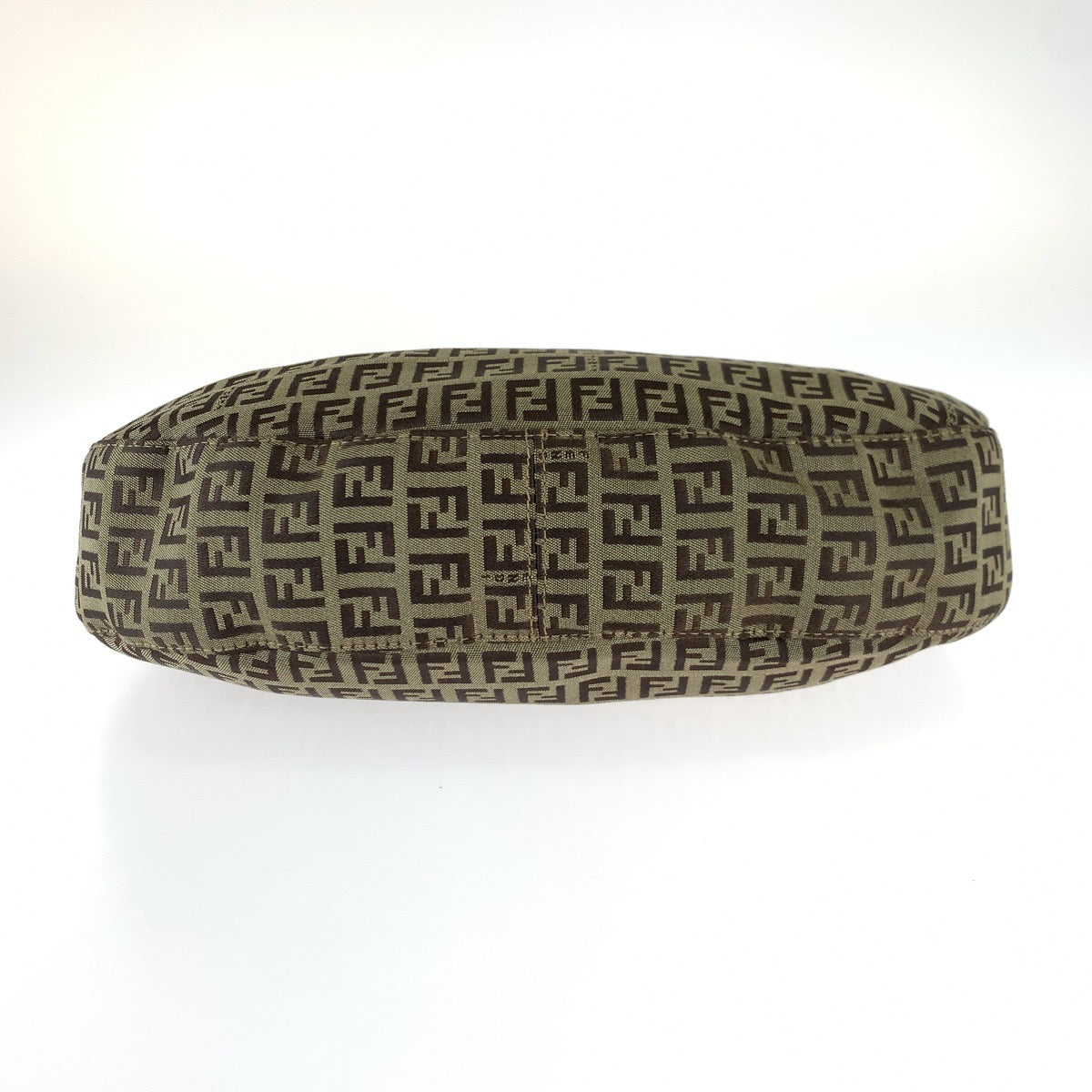 B-115
FENDI フェンディ ズッキーノ ズッカ柄 ブラウン 茶 ゴールド金具 キャンバス / レザー 8BR552 ショルダーバッグ ハンドバッグ  レディース