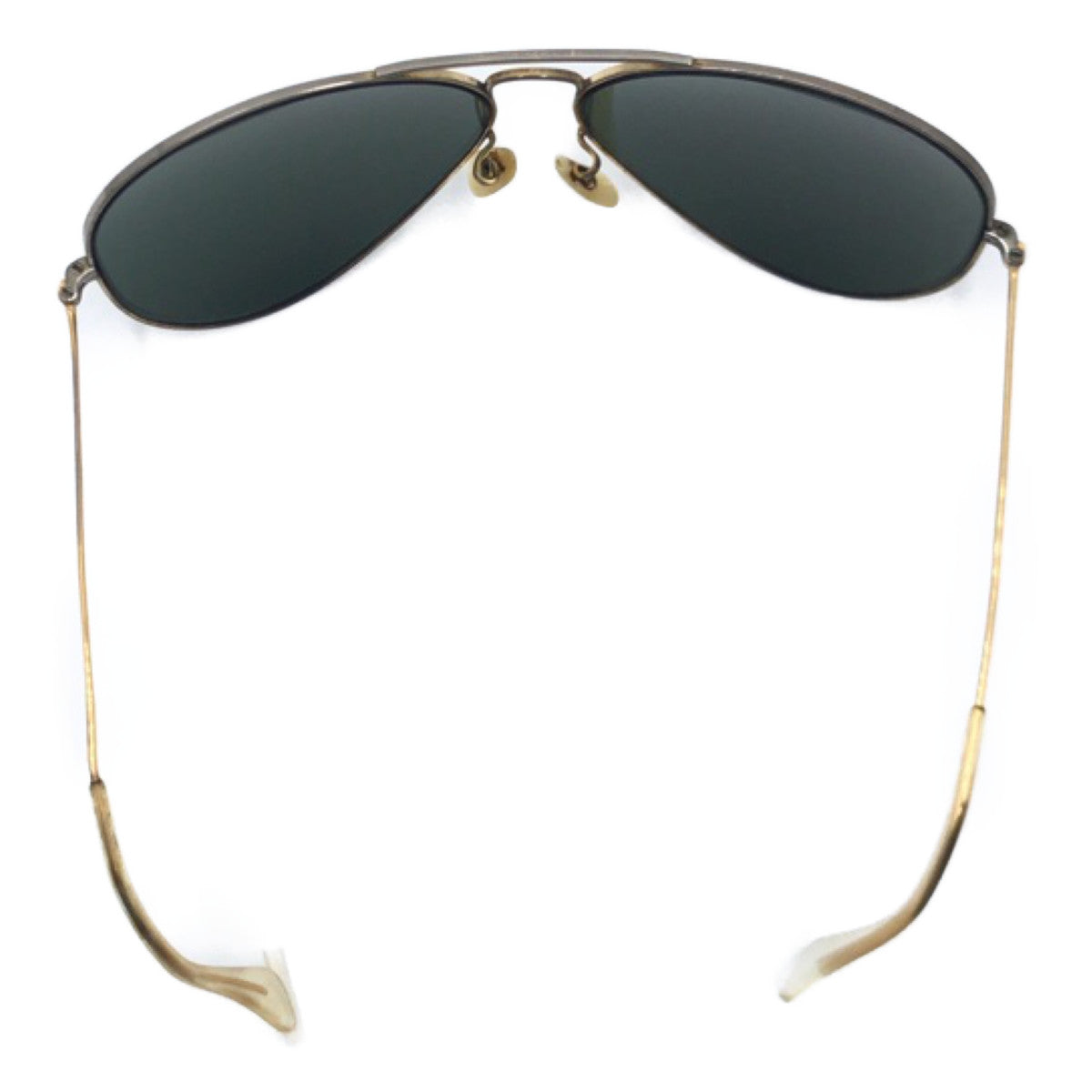 C-134
Ray-Ban レイバン B&L U.S.A アビエーター 男女兼用 ゴールド 金 ブラック 黒 ゴールド金具 メタル B&L RAY BAN 62□14 サングラス ティアドロップ  メンズ