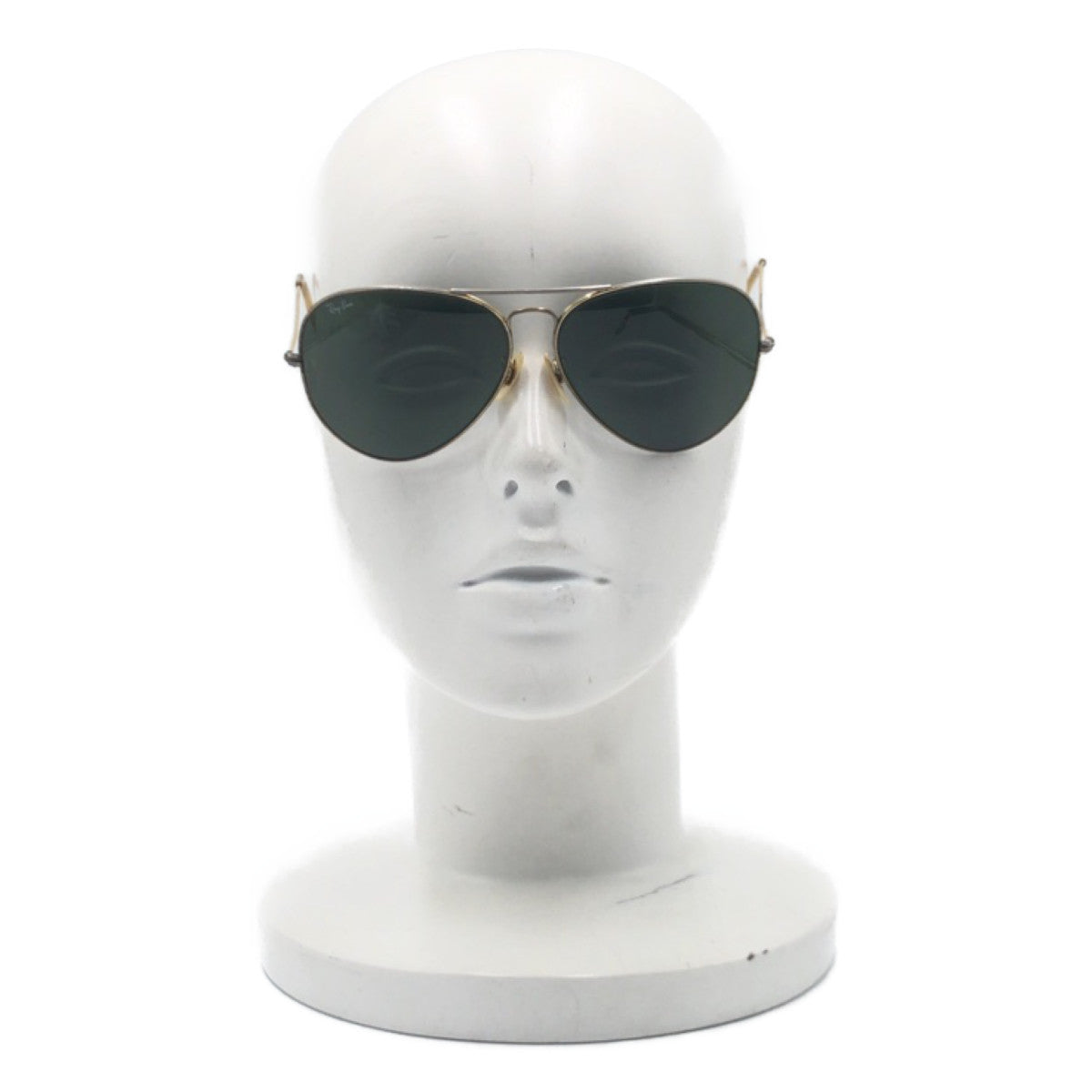 C-134
Ray-Ban レイバン B&L U.S.A アビエーター 男女兼用 ゴールド 金 ブラック 黒 ゴールド金具 メタル B&L RAY BAN 62□14 サングラス ティアドロップ  メンズ