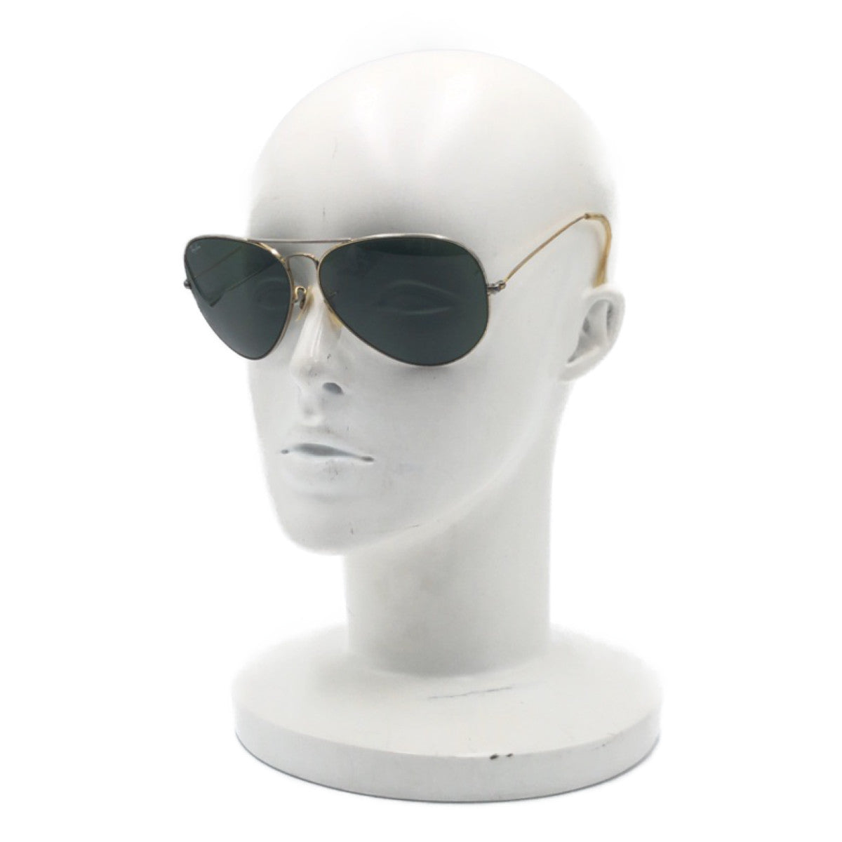 C-134
Ray-Ban レイバン B&L U.S.A アビエーター 男女兼用 ゴールド 金 ブラック 黒 ゴールド金具 メタル B&L RAY BAN 62□14 サングラス ティアドロップ  メンズ