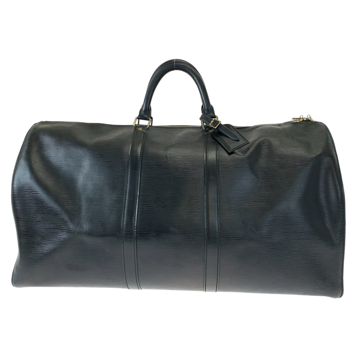 H-00269
LOUIS VUITTON ルイヴィトン エピ キーポル55 ノワール ブラック 黒 グレインレザー M42952 ボストンバッグ 旅行バッグ  メンズ