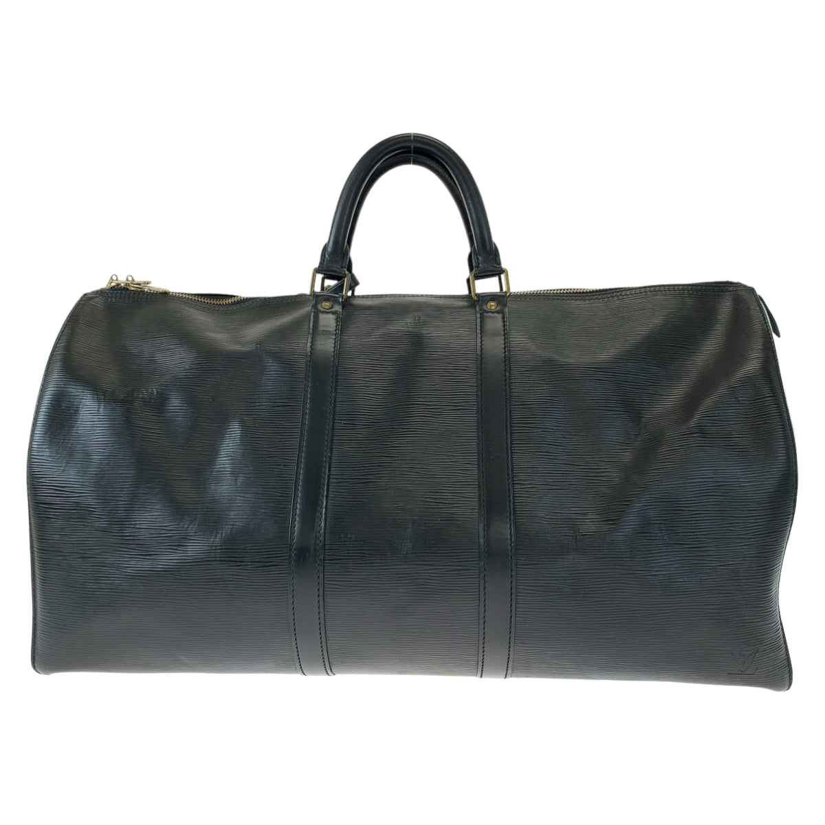 H-00269
LOUIS VUITTON ルイヴィトン エピ キーポル55 ノワール ブラック 黒 グレインレザー M42952 ボストンバッグ 旅行バッグ  メンズ