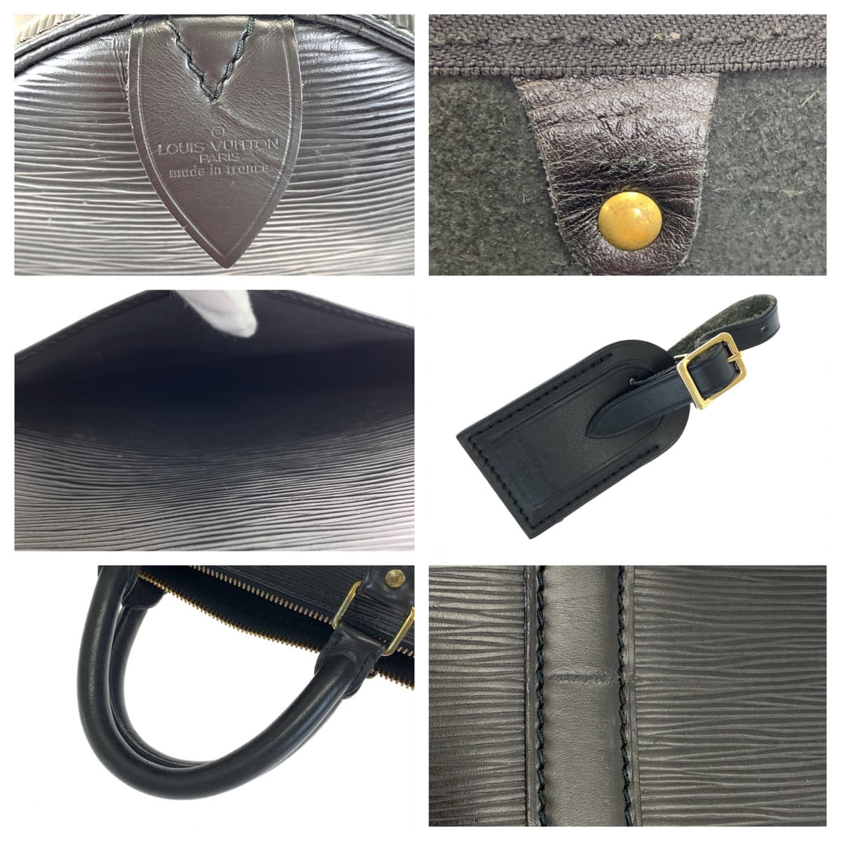 H-00269
LOUIS VUITTON ルイヴィトン エピ キーポル55 ノワール ブラック 黒 グレインレザー M42952 ボストンバッグ 旅行バッグ  メンズ