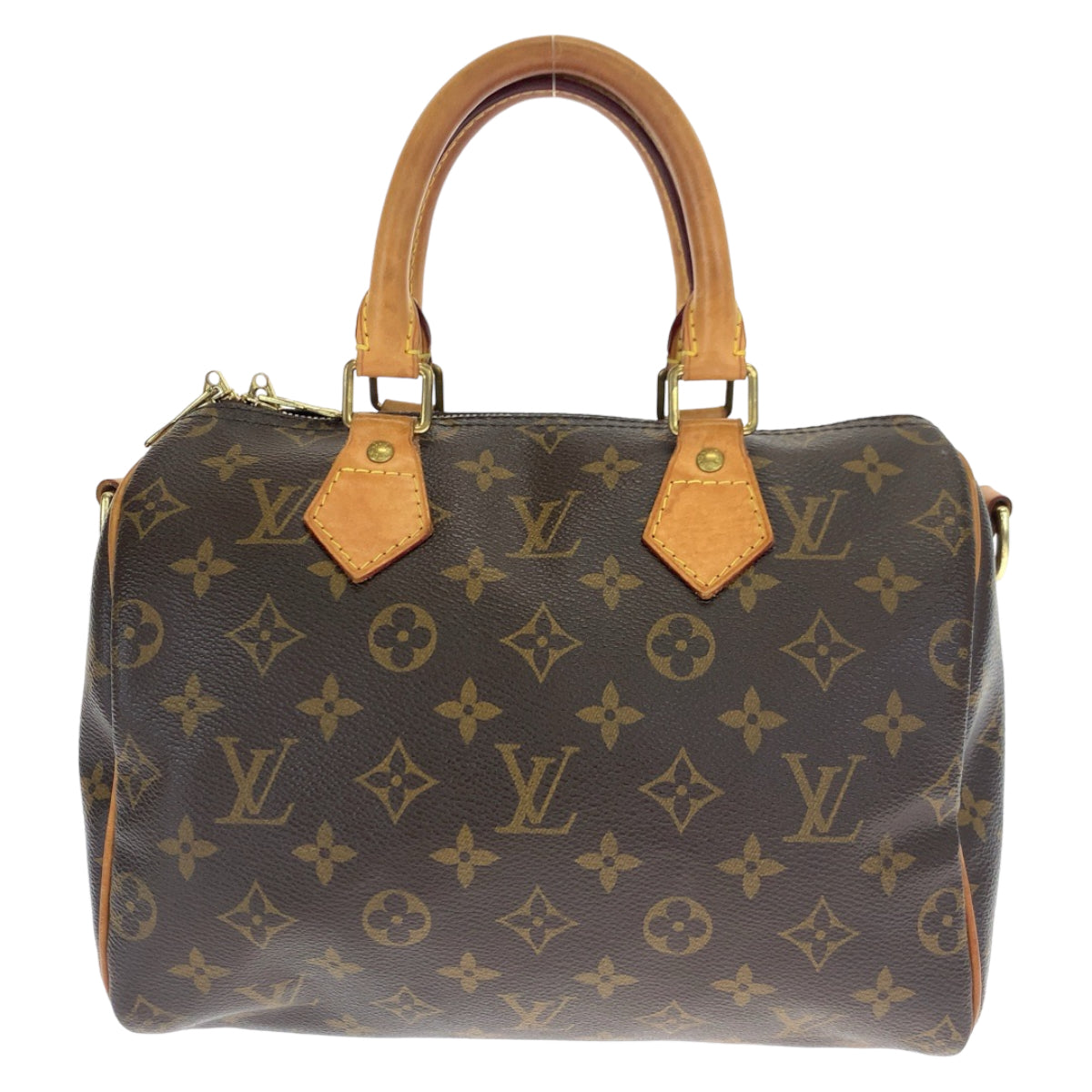 LOUIS VUITTON ルイヴィトン モノグラム スピーディ25 ブラウン 茶色 PVC M41528 ボストンバッグ ハンドバッグ  レディース