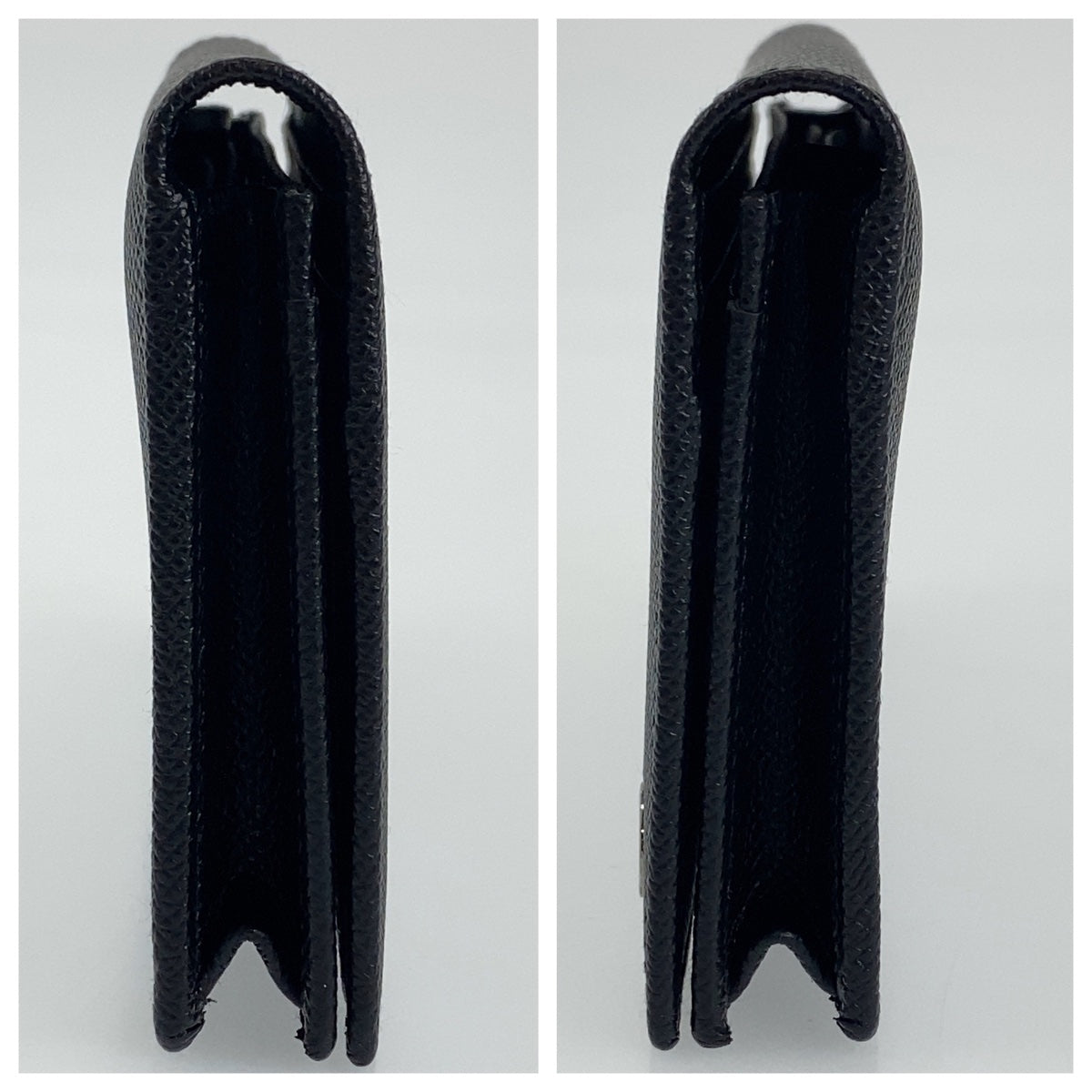 10175
BVLGARI ブルガリ ビーゼロ ブラック 黒 シルバー金具 PVC 長財布 ロングウォレット  メンズ