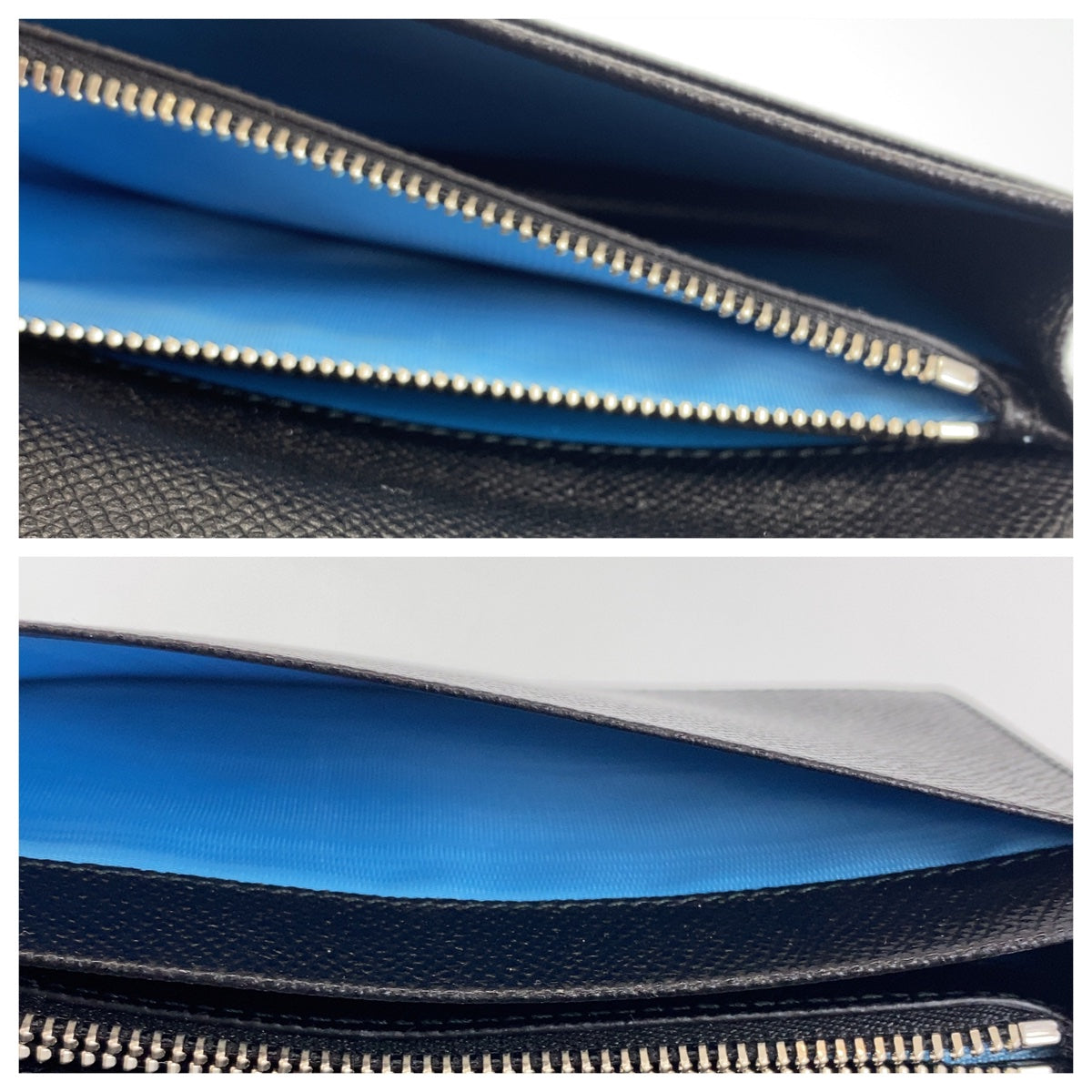 10175
BVLGARI ブルガリ ビーゼロ ブラック 黒 シルバー金具 PVC 長財布 ロングウォレット  メンズ