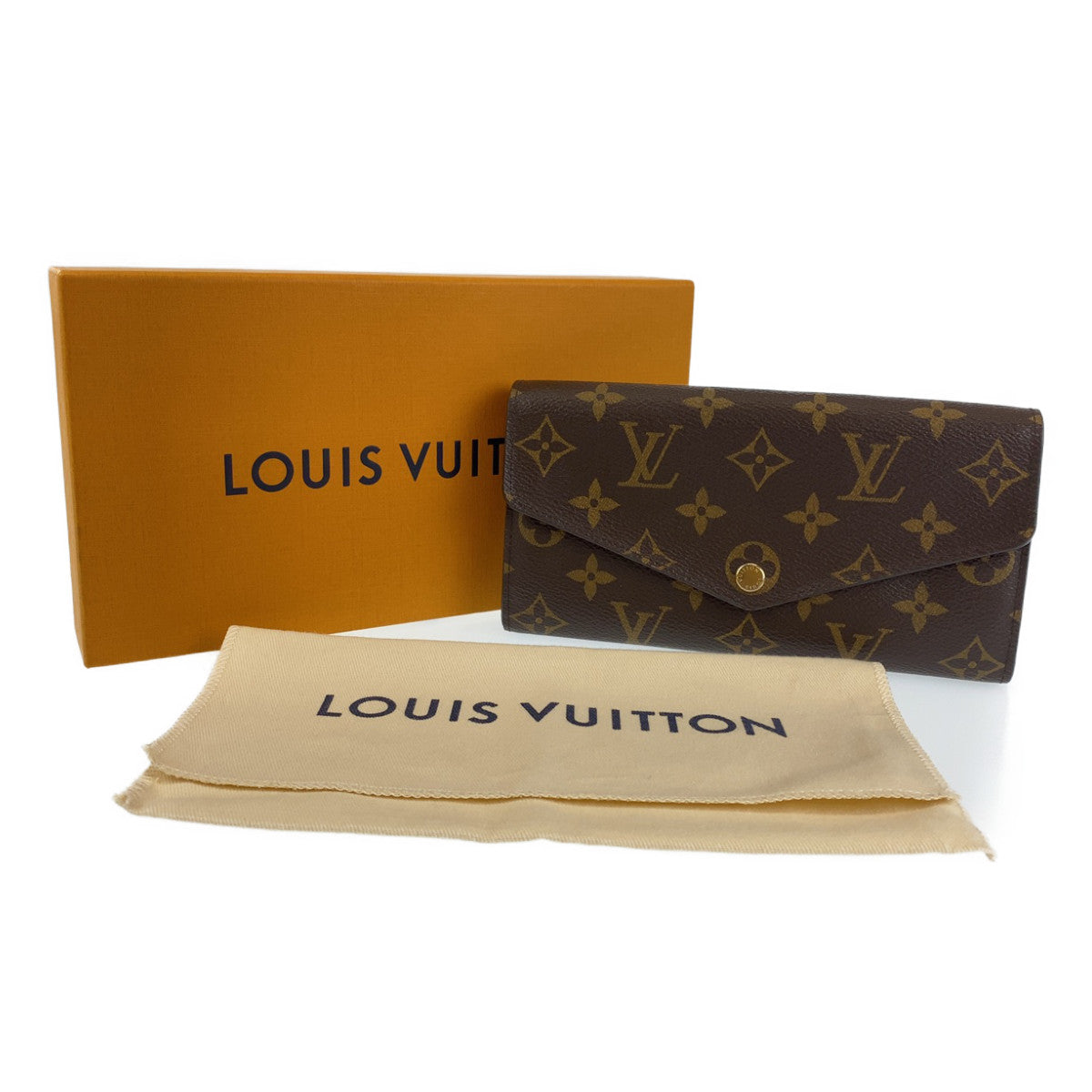 H-00167
LOUIS VUITTON ルイヴィトン モノグラム ポルトフォイユサラ ブラウン 茶色 フューシャ PVC M62234 長財布 ロングウォレット  レディース