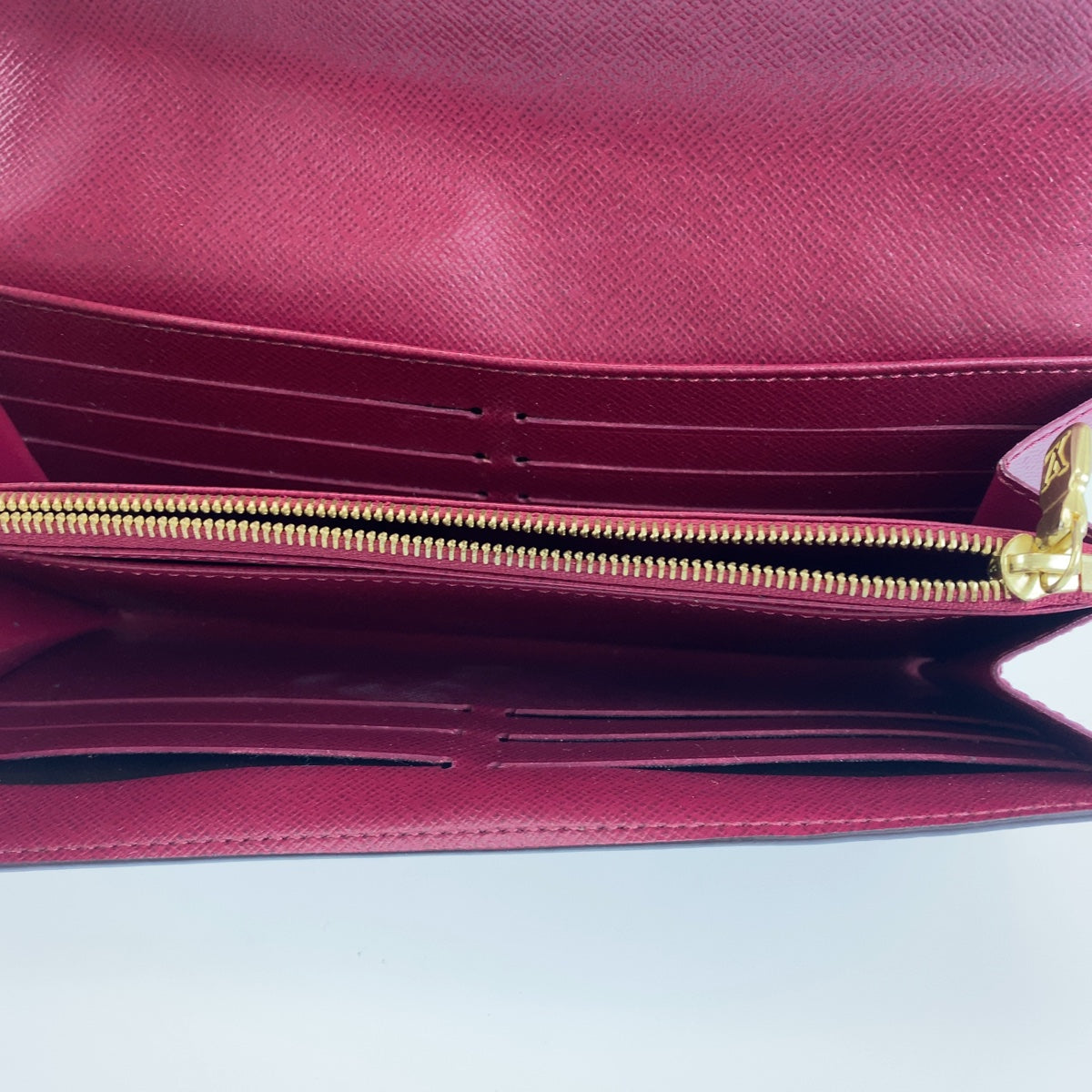 H-00167
LOUIS VUITTON ルイヴィトン モノグラム ポルトフォイユサラ ブラウン 茶色 フューシャ PVC M62234 長財布 ロングウォレット  レディース
