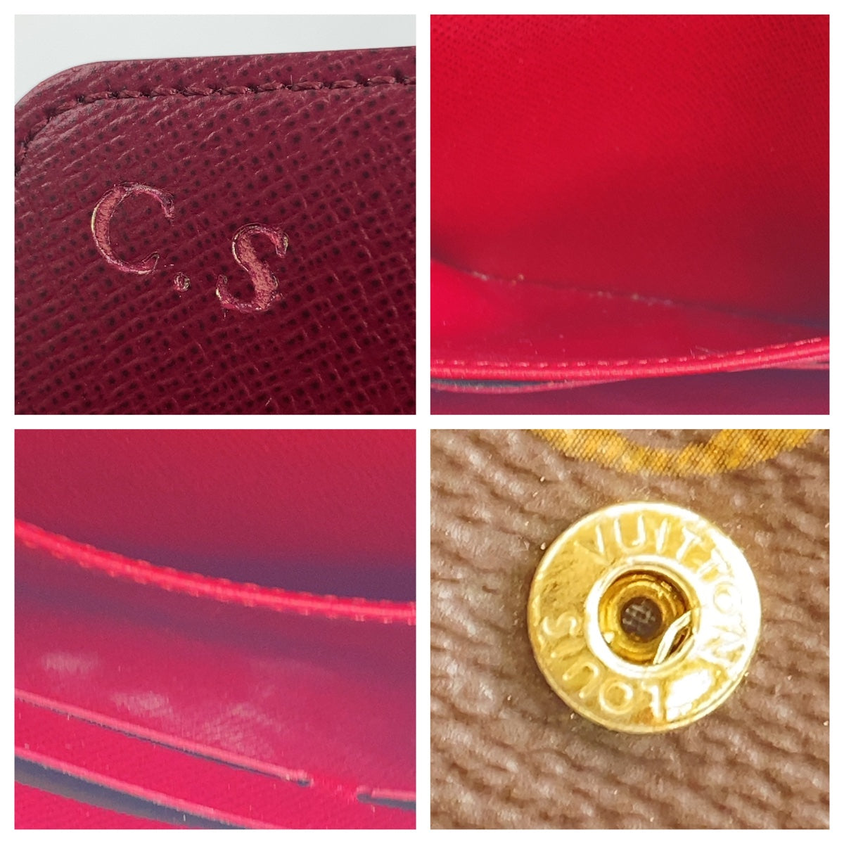 H-00167
LOUIS VUITTON ルイヴィトン モノグラム ポルトフォイユサラ ブラウン 茶色 フューシャ PVC M62234 長財布 ロングウォレット  レディース