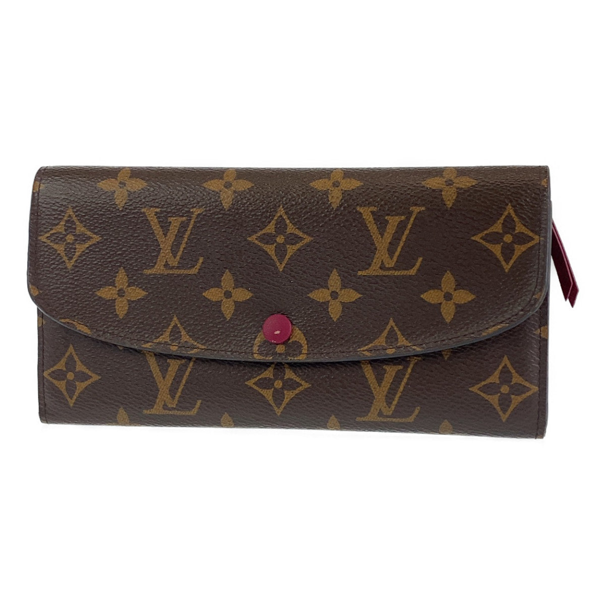 H-00168
LOUIS VUITTON ルイヴィトン モノグラム ポルトフォイユ エミリー ブラウン 茶色 PVC M60697 長財布 ロングウォレット  レディース