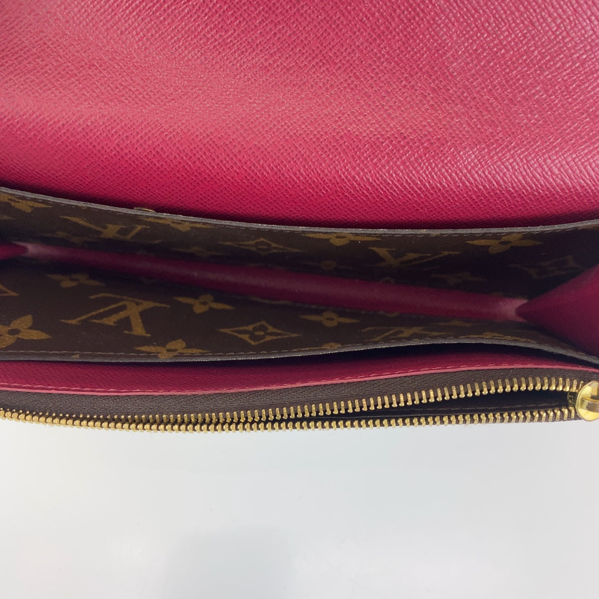 H-00168
LOUIS VUITTON ルイヴィトン モノグラム ポルトフォイユ エミリー ブラウン 茶色 PVC M60697 長財布 ロングウォレット  レディース