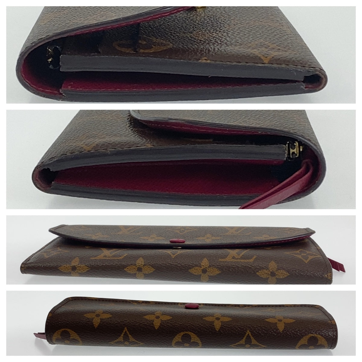 H-00168
LOUIS VUITTON ルイヴィトン モノグラム ポルトフォイユ エミリー ブラウン 茶色 PVC M60697 長財布 ロングウォレット  レディース