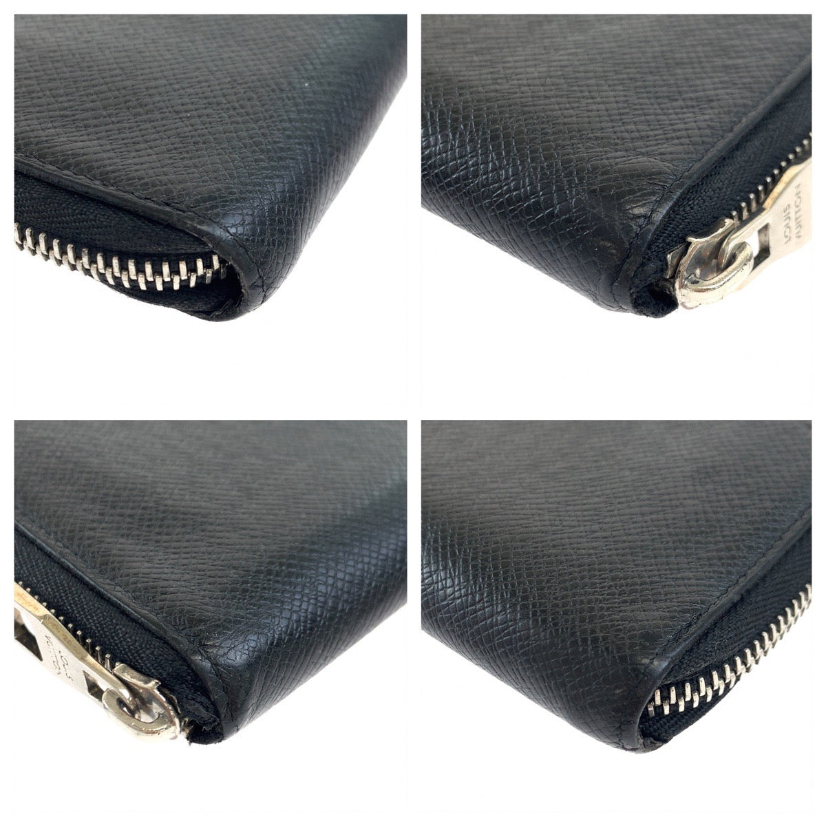 10182
LOUIS VUITTON ルイヴィトン タイガ ジッピーウォレット ヴェルティカル アルドワーズ ブラック シルバー金具 レザー M30503 長財布 ラウンドファスナー ラウンドジップ  メンズ