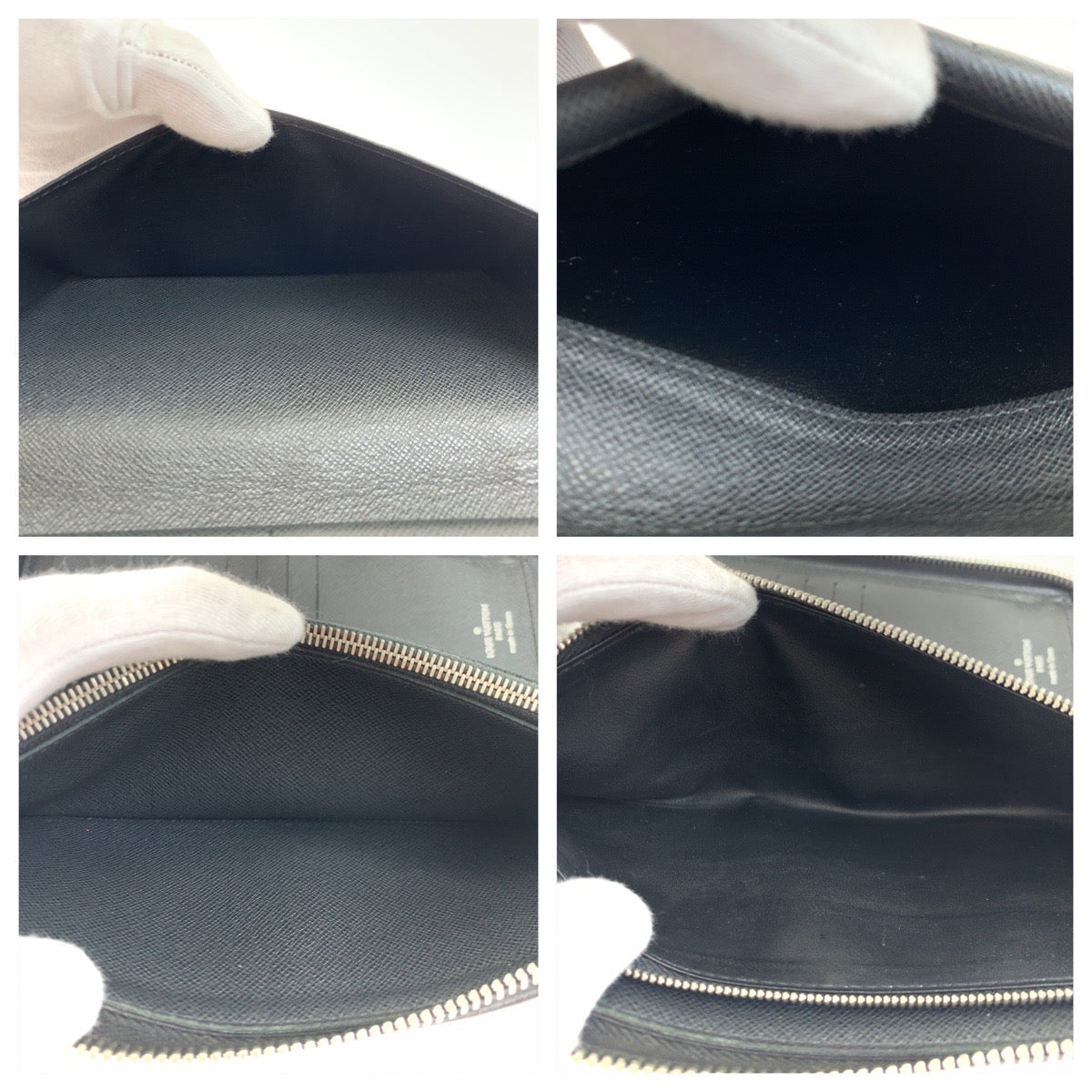 10182
LOUIS VUITTON ルイヴィトン タイガ ジッピーウォレット ヴェルティカル アルドワーズ ブラック シルバー金具 レザー M30503 長財布 ラウンドファスナー ラウンドジップ  メンズ