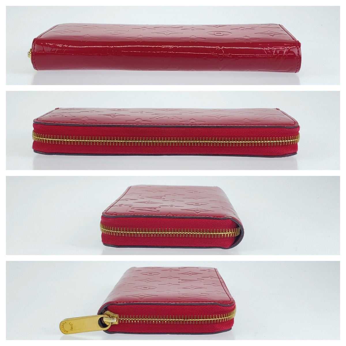 12673
LOUIS VUITTON ルイヴィトン モノグラム ヴェルニ ジッピーウォレット ローズアンディアン ピンク系 ゴールド金具 エナメル M91597 長財布 ラウンドファスナー  レディース