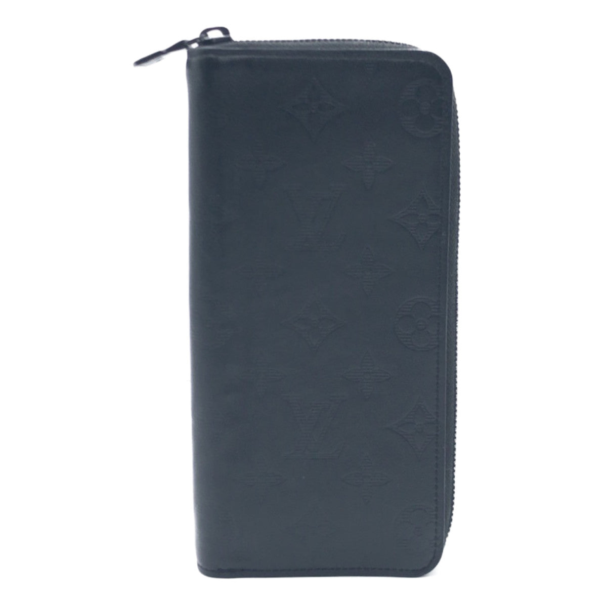 LOUIS VUITTON ルイヴィトン モノグラム シャドウ ジッピーウォレット ヴェルティカル ブラック 黒 カーフ M62902 長財布 ロングウォレット  メンズ