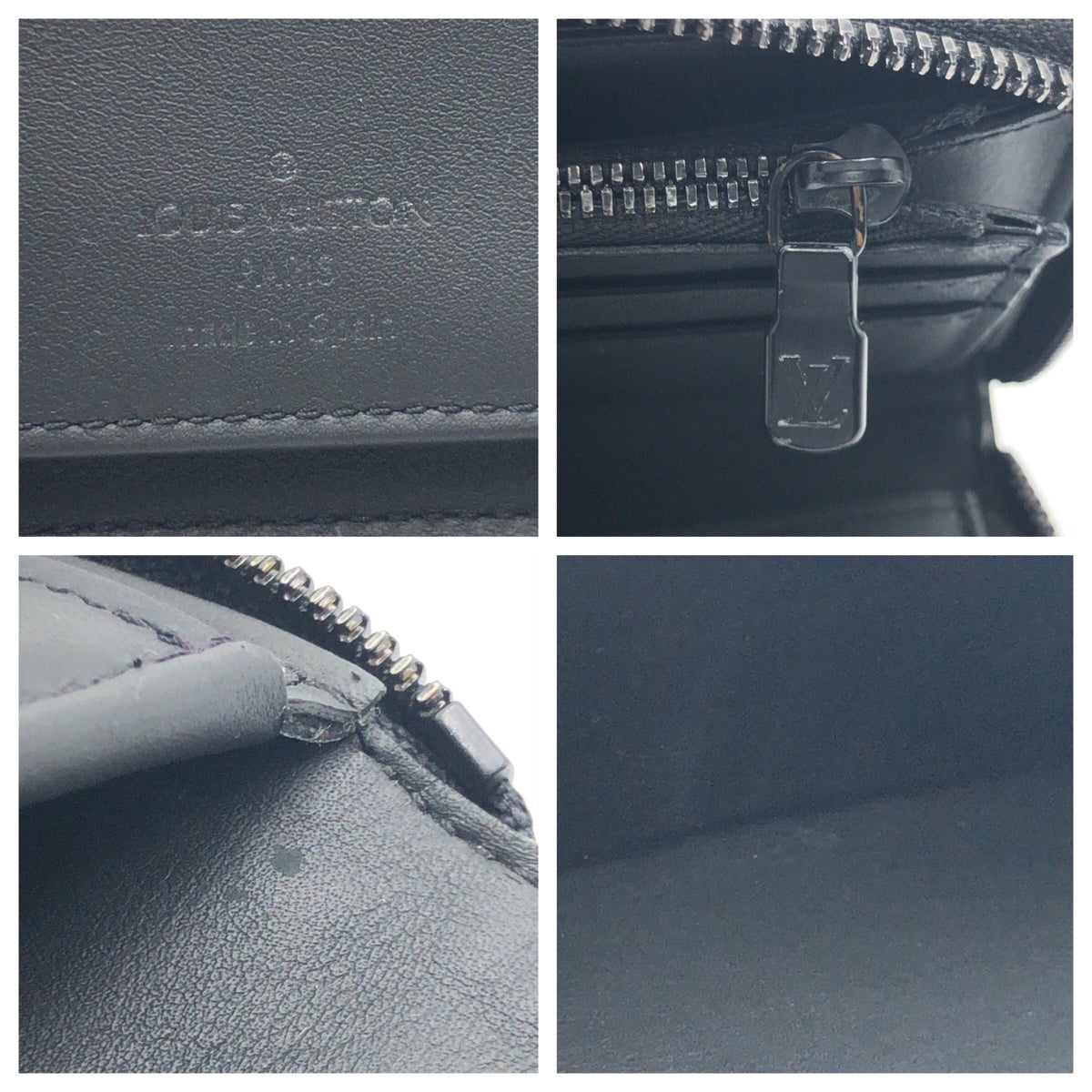 LOUIS VUITTON ルイヴィトン モノグラム シャドウ ジッピーウォレット ヴェルティカル ブラック 黒 カーフ M62902 長財布 ロングウォレット  メンズ