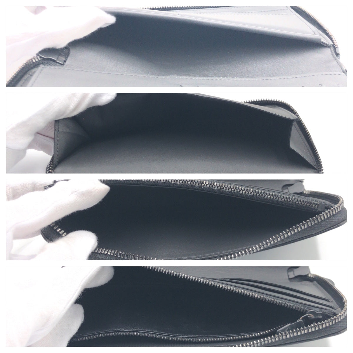 LOUIS VUITTON ルイヴィトン モノグラム シャドウ ジッピーウォレット ヴェルティカル ブラック 黒 カーフ M62902 長財布 ロングウォレット  メンズ