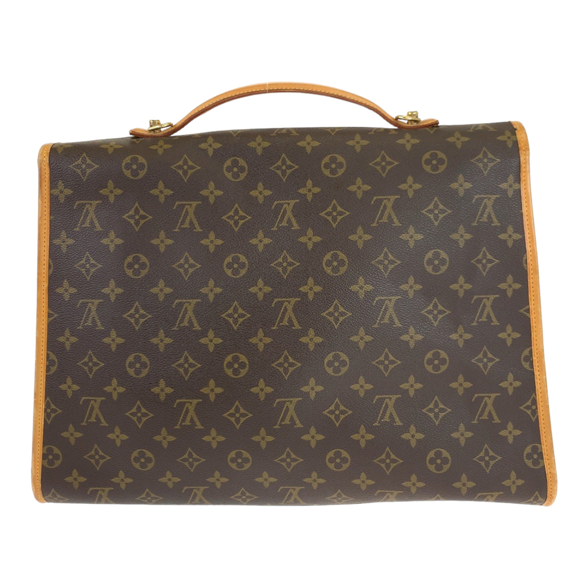 10188
LOUIS VUITTON ルイヴィトン モノグラム ビバリーMM ブラウン PVC M51120 ビジネスバッグ 2way 斜め掛け ショルダーバッグ 男女兼用  メンズ