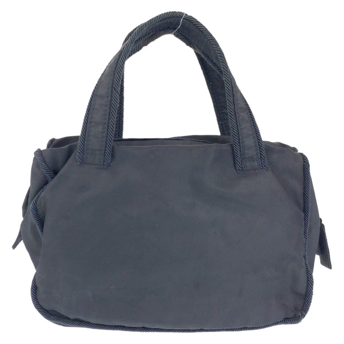 H-00280
PRADA プラダ テスート ビーズ ブラック 黒 ナイロン ミニハンドバッグ ポーチ  レディース