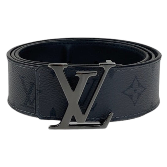 H-00284
LOUIS VUITTON ルイヴィトン モノグラム エクリプスリバース サンチュール イニシャル グレー 灰色 ブラック 黒 PVC M0285 ベルト バッグルベルト  メンズ