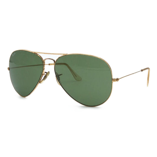 C-129
Ray-Ban レイバン B&L U.S.A アビエーター 男女兼用 ゴールド グリーン 緑 メタル B&L REY-BAN 62□14 サングラス ティアドロップ  メンズ